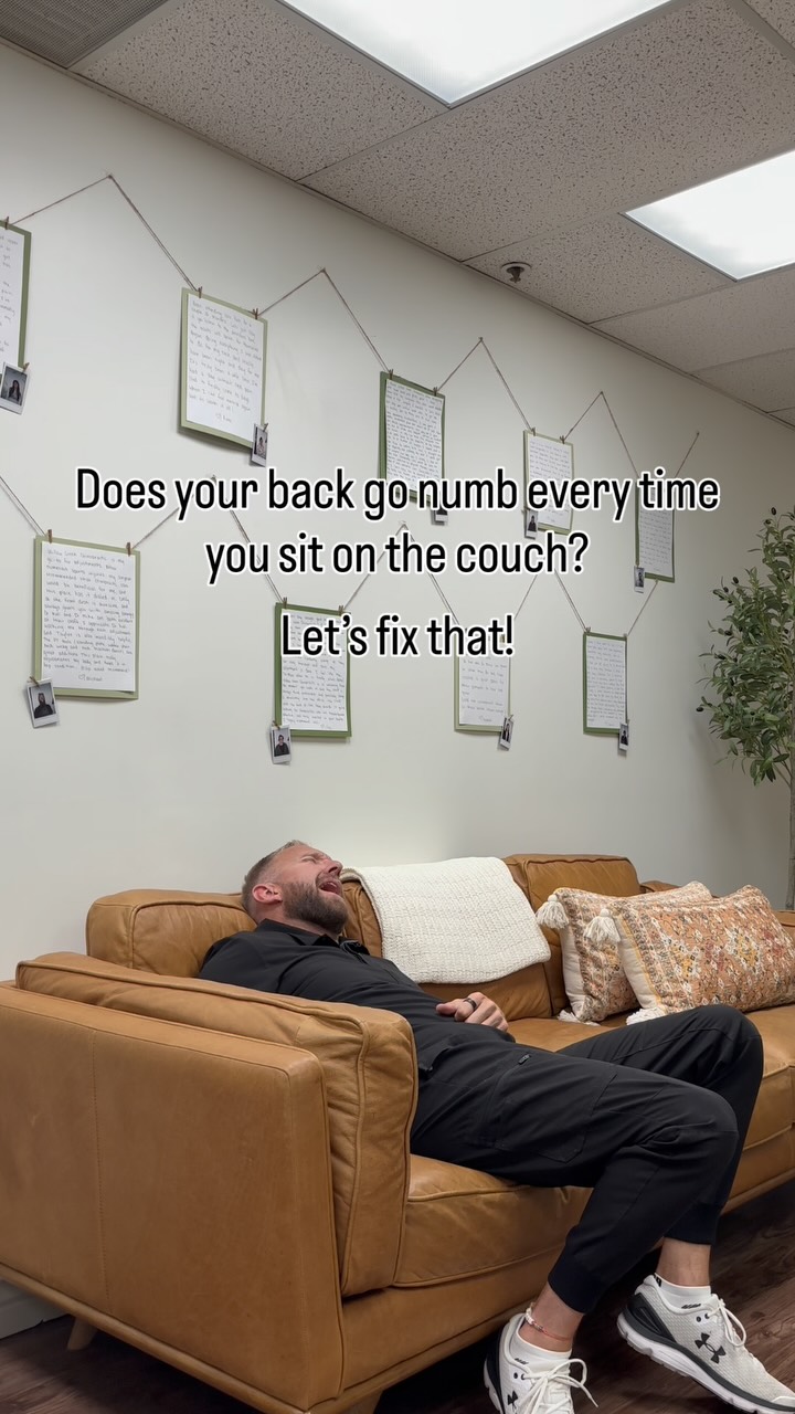 A neutral pelvis keeps your spine in its strongest, most supported position.
When your hips aren’t tucked or over-arched, your core can actually do its job, your weight distributes evenly, and your lower back stays calm instead of overloaded.
One small adjustment, a whole lot less tension.
#utahchiropractor #chiropracticadjustment #spinehealth #rehabilitation #posture