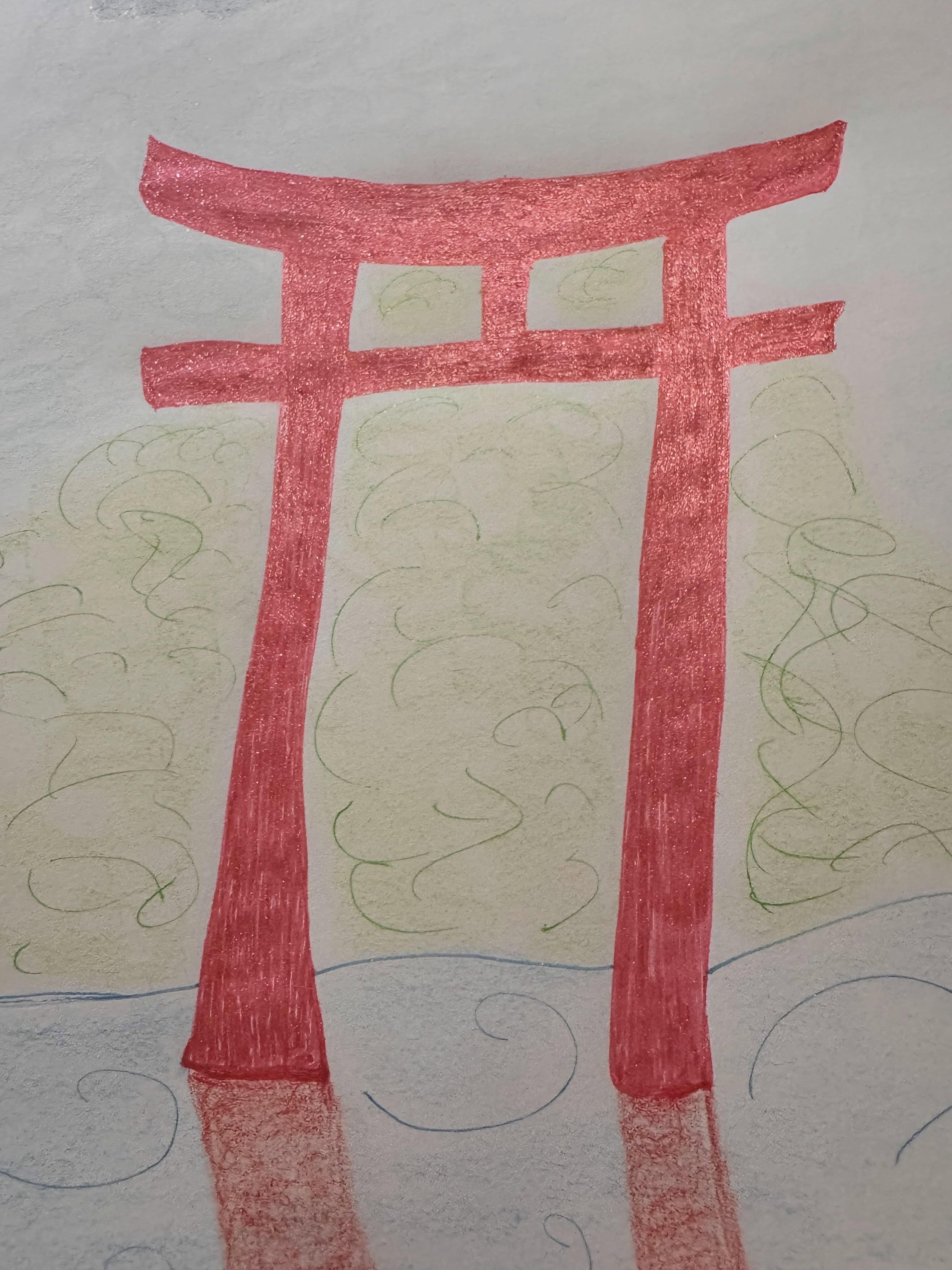 The Japanese Garden we are visiting for Art Words and Yoga on Saturday was originally planned in 1911 and built in 1963. It’s a part of Tacoma’s Sister City relationship with the city of Kitakyushu on the southern island of Japan.
Tacoma gifted a totem pole to the Japanese Sister City in exchange for a Shinto shrine, torii gate, and a lantern.
The shrine built in 1961 was in need of repair so the cities decided to send it back to Kitakyushu for renovation in 2024 while also commissioning a new shrine built by master carver Noritake Kondo.
The shrine was more complicated to draw so I went with the torii gate.
#JapaneseGarden #PtDefiancePark #SisterCities #Kitakyushu #Tacoma
