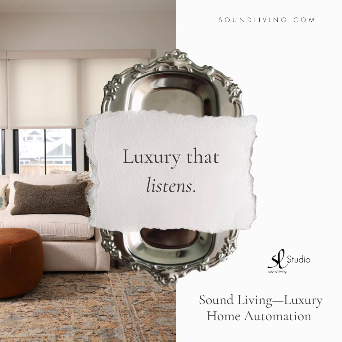 Luxury isn't loud—it responds.
Imagine shades that rise with the morning sun, lighting that adjusts to every moment, music that follows you effortlessly, and technology that works quietly in the background.
That's the difference thoughtful home automation makes.
At Sound Living, we design intelligent spaces where innovation enhances every detail—creating a home that doesn't just look beautiful, it listens.
✨ Experience luxury that anticipates your lifestyle.
#LuxuryHome #SmartLiving #HomeAutomation #SoundLiving