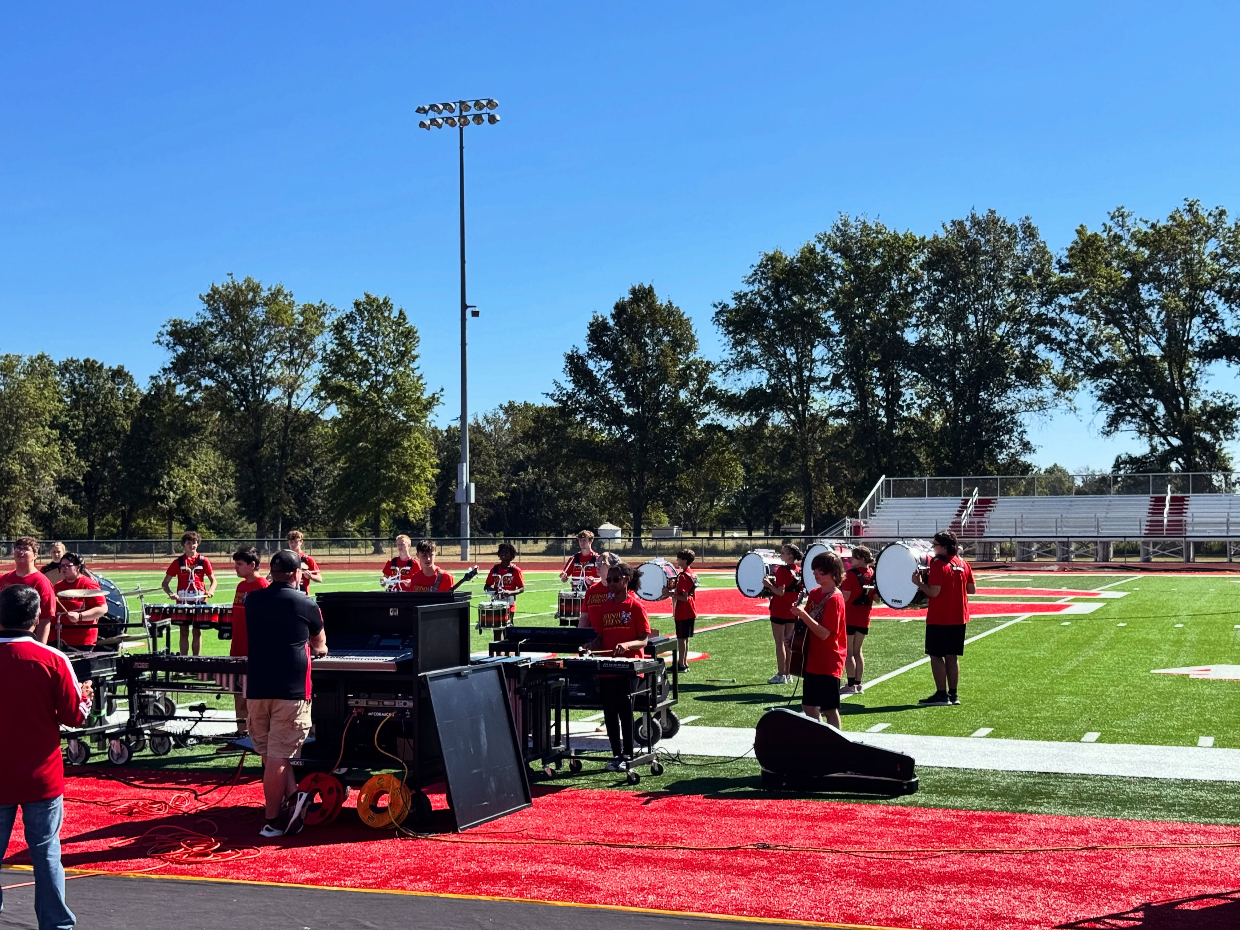 Drumline and Pit this week: Good afternoon! We are one week out from camp. I will be sending out a final info email by the middle of this week. For now, I just want to let you all know that Drumline and Pit do NOT have rehearsal tonight. All drumline students and Pit students (including Drum set, Bass, and Piano) will meet Thursday night (7/23), 6-8:30 PM for a final sectional before camp begins. If you have any questions, please let me know. Thank you, I will talk with everyone soon! Mr. W