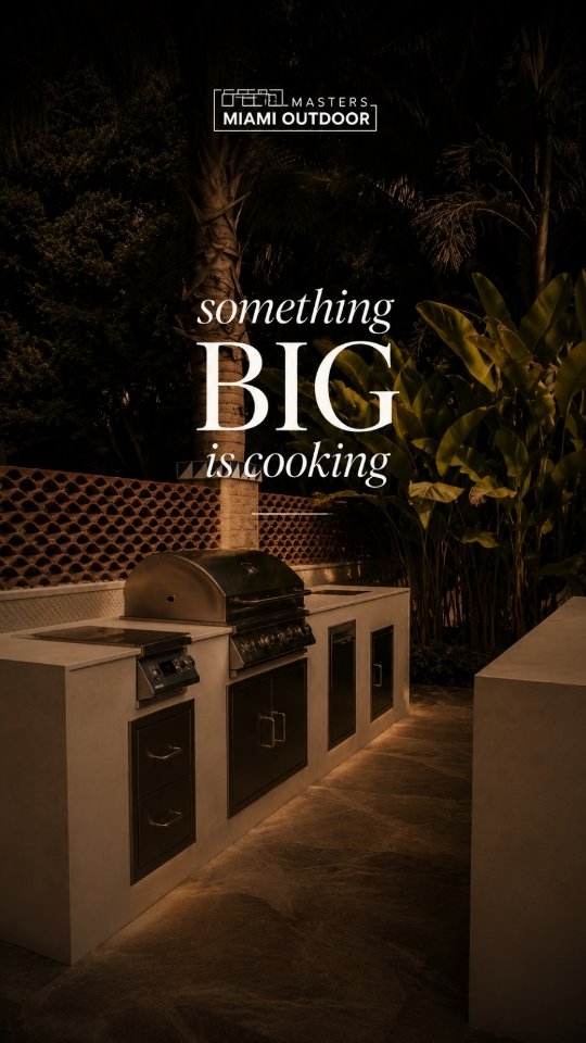 Behind the scenes of our latest backyard luxury transformation. From empty space to the ultimate entertainment spot. Stay tuned for the big reveal! ๐ดโจ #MiamiOutdoorKitchens