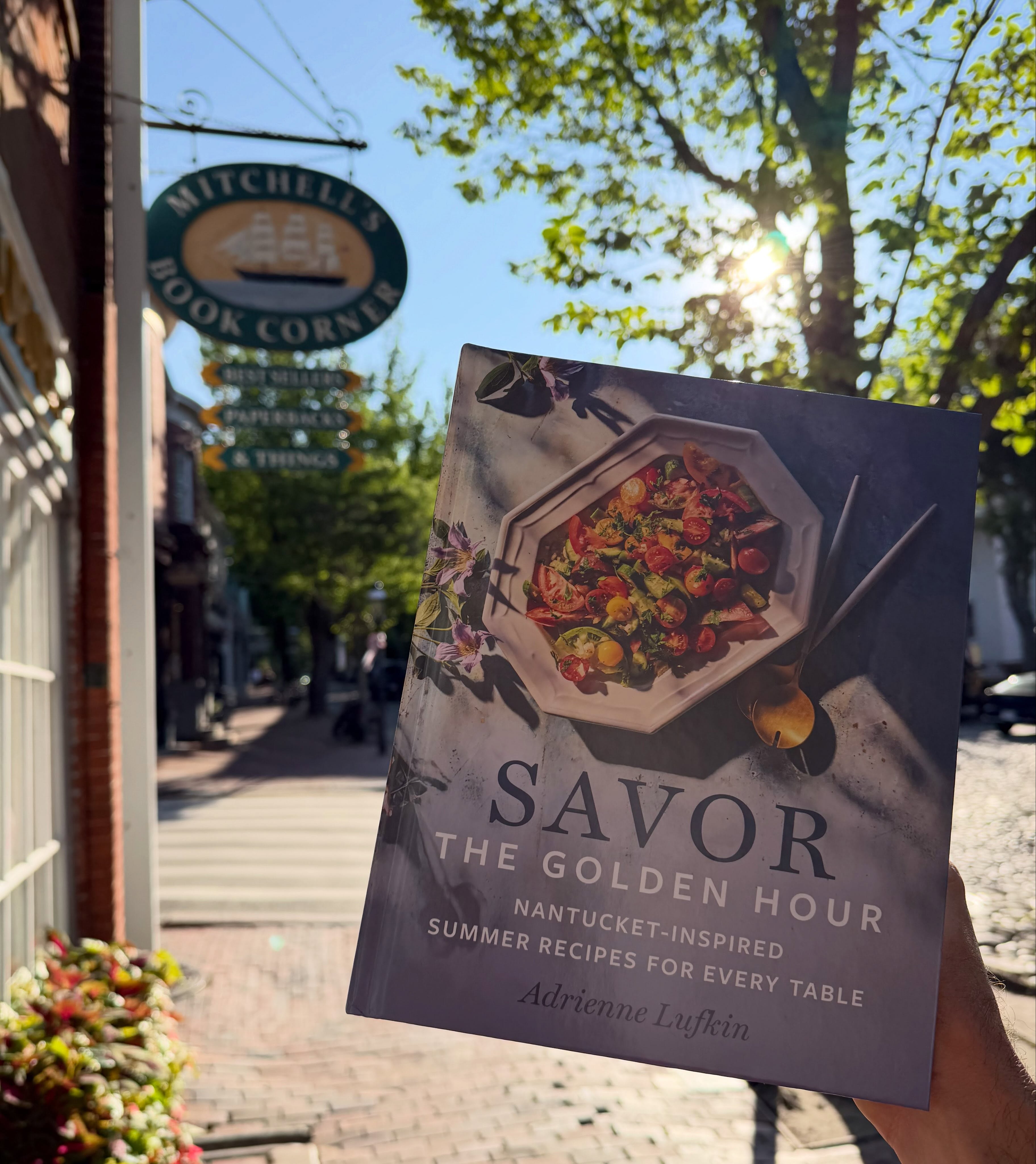 Savoring that Nantucket Golden Hour with this brand-new cookbook by @adrienne_lufkin. Cookbooks make the best hostess gifts and signed cookbooks are even better.
This Saturday, July 25th from 10:30am - 11:30am join Adrienne signing copies of this incredible cookbook with Nantucket inspired summer recipes for every table. Pick one up for yourself and for your next hostess gift.