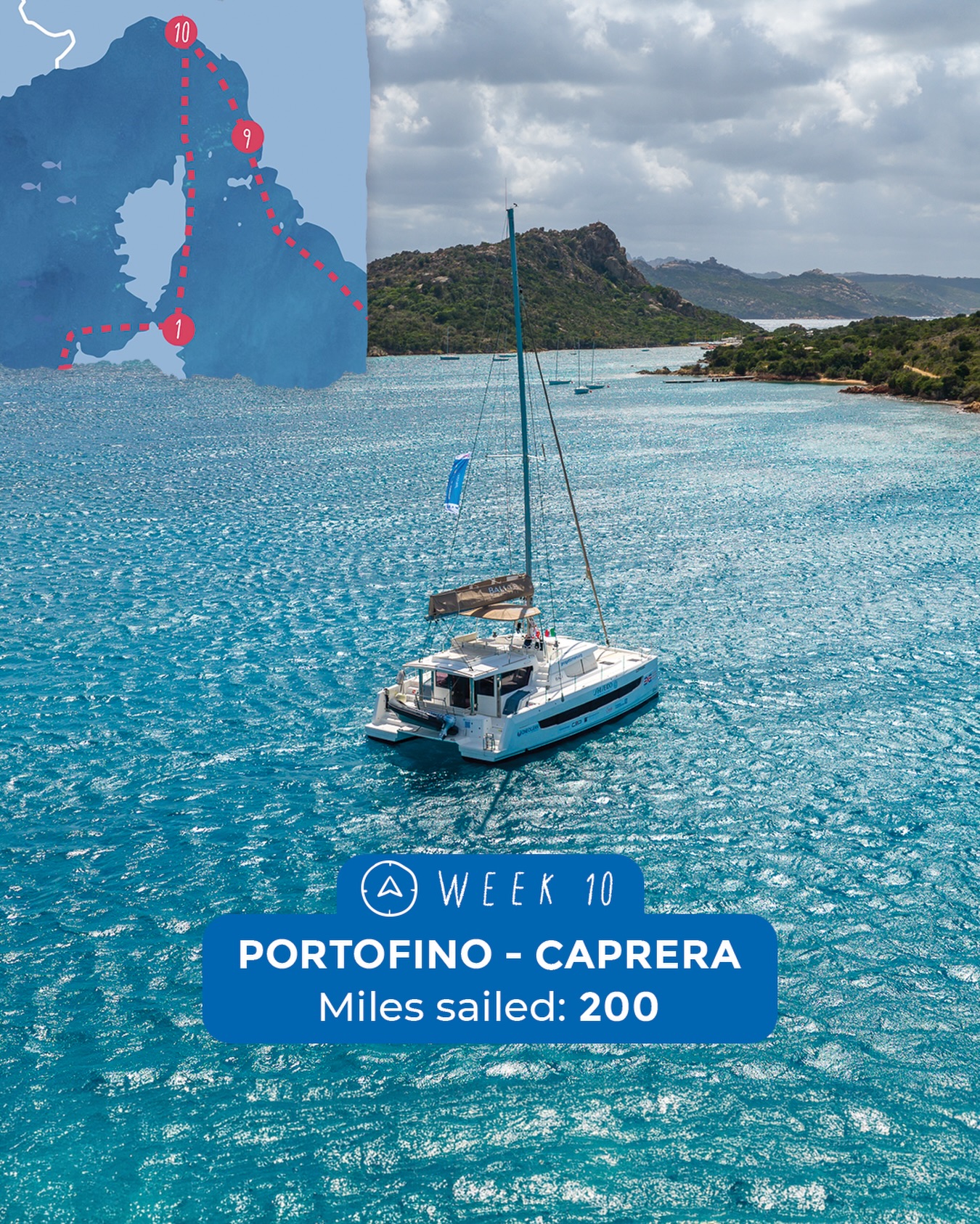 Siamo tornati a casa! ⛵️💙
Oggi si conclude la Missione Scientifica 2026 con il rientro al @cvcaprera, dopo 10 settimane di navigazione, ricerca e campionamenti nel Mar Tirreno. 🌊🔬
Dalle ore 18 vi aspettiamo a bordo per visitare il catamarano, conoscere il team della quinta edizione del progetto M.A.R.E. e condividere insieme gli ultimi momenti di questa straordinaria avventura. ⚓️
~
We’re back home! ⛵️💙
Today marks the end of the 2026 Scientific Mission as we return to @cvcaprera after 10 weeks of navigation, research, and sampling across the Tyrrhenian Sea. 🌊🔬
From 6:00 PM onwards, join us on board to visit the catamaran, meet the team behind the fifth edition of the M.A.R.E. Project, and share the final moments of this extraordinary adventure with us. ⚓️
A project by @cvcaprera
Scientific partner @oneoceanfound
#progettoMARE #aboutMARE #CentroVelicoCaprera
#MarineResearch #RespectTheOcean