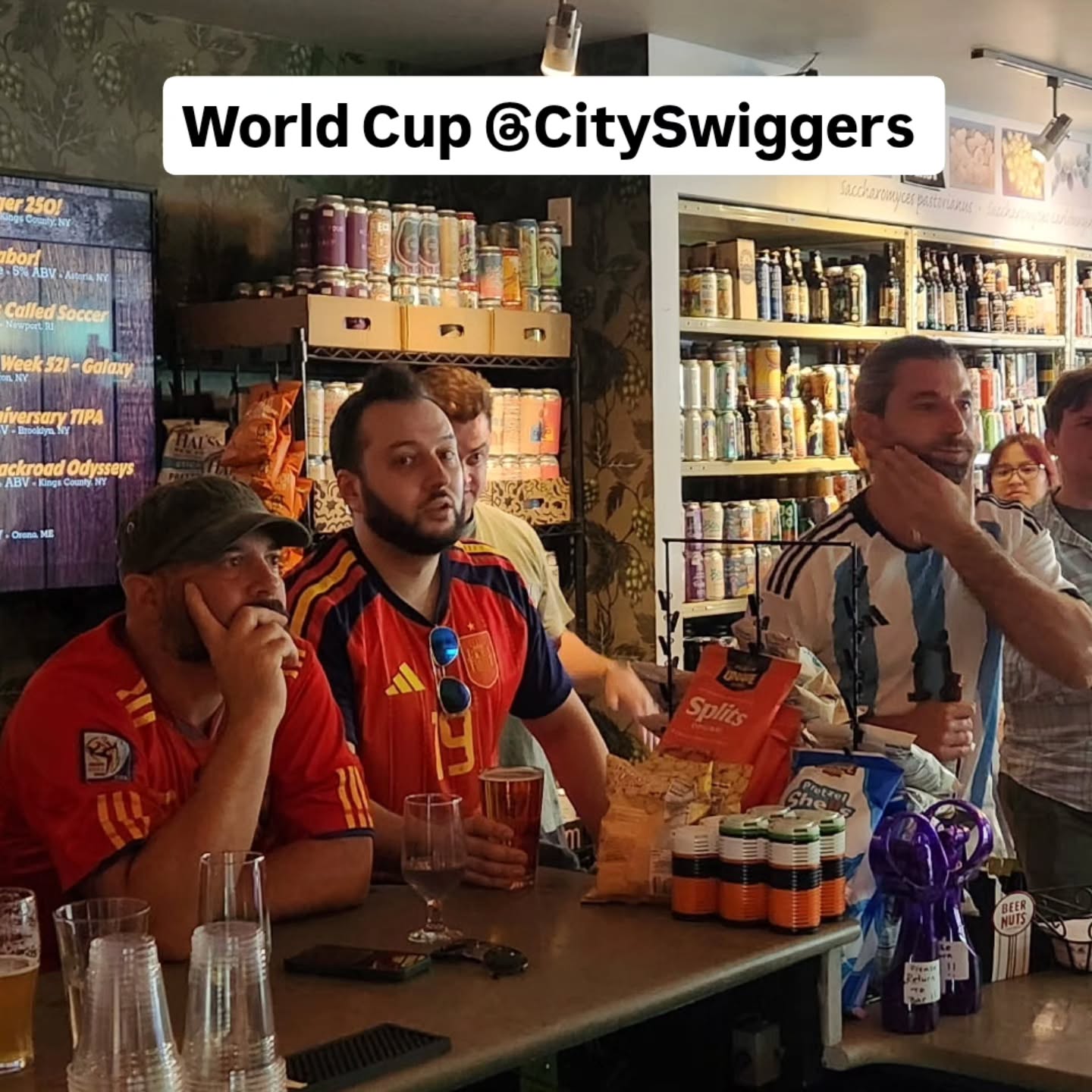 World Cup final final game
at City Swiggers
320 E 86 NYC
@cityswiggers #cityswiggers #craftbeer #craftbeernyc #nycbeer #worldcup