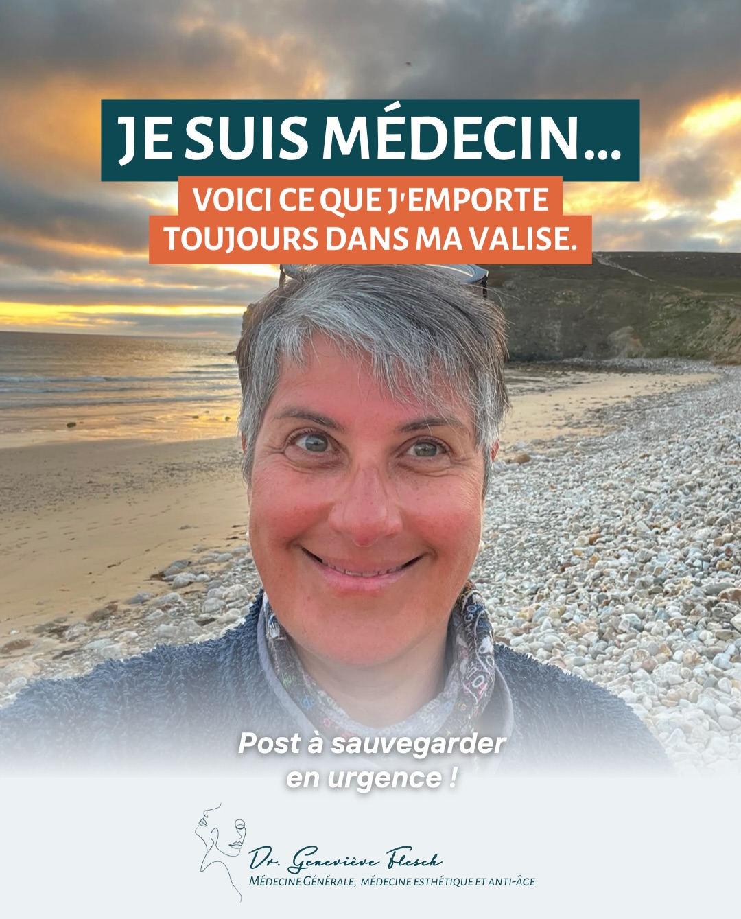 En vacances, on espère ne jamais avoir à ouvrir sa trousse de secours…
Mais je préfère toujours partir préparée. ☀️
En tant que médecin, certains indispensables m’accompagnent chaque été : de quoi soigner les petits bobos, se protéger du soleil, prévenir les désagréments digestifs ou encore apaiser une piqûre de moustique.
Et parce que les vacances, ce n’est pas seulement une question de médicaments, j’y glisse aussi quelques essentiels : une gourde toujours remplie d’eau, un bon livre… et beaucoup de bonne humeur. 📚
Dans ce carrousel, je vous montre tout ce que j’emporte dans ma valise et je vous explique pourquoi.
Et vous, quel est LE produit que vous n’oubliez jamais avant de partir en vacances ? 👇🏼