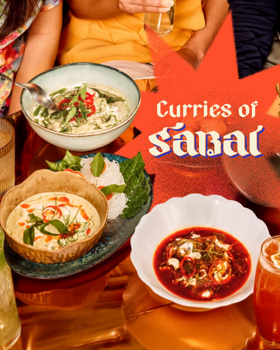 This is what we are curry-ntly craving.
Our Thai kitchen team brought these beloved curry recipes all the way to Manila, so we can share a taste of the dishes they grew up with and continue to crave today.
Safe to say, comfort tastes a lot like curry.
Which Thai curry are you ordering first? Tell us below. 👇🇹🇭
#sabai #sabaimanila #bgc #newmenu
📸: @poldivina