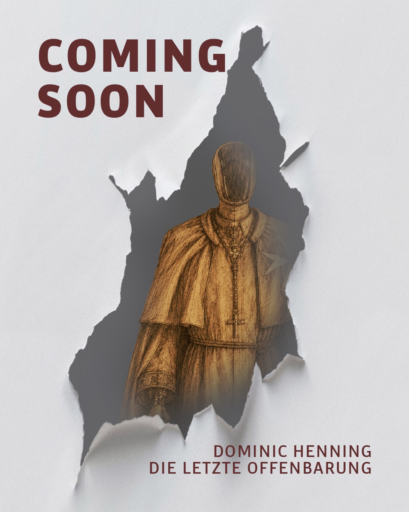 Ein archäologischer Thriller. Bald bei uns im Molino Verlag.