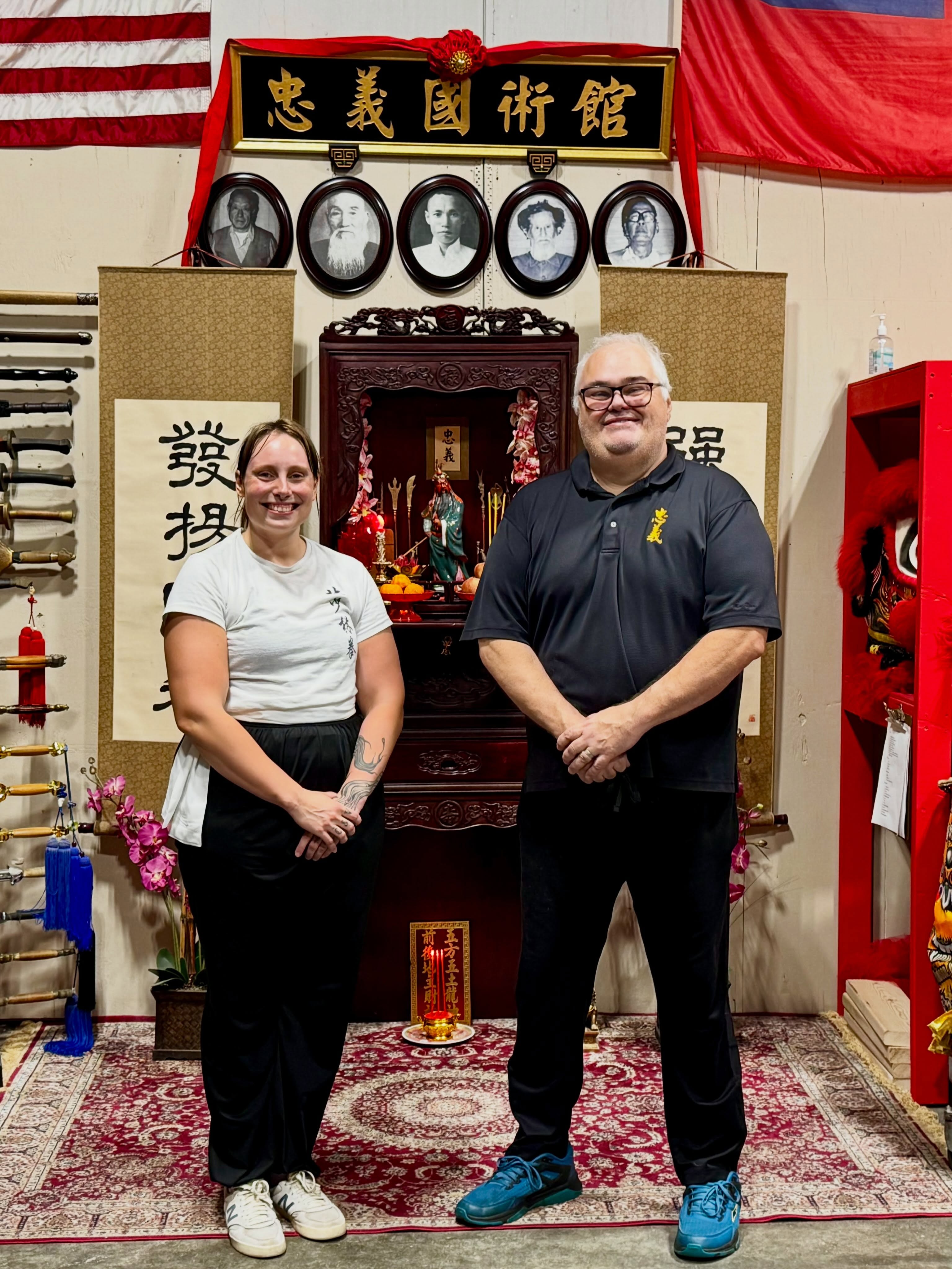 Great job on the White Sash test Elise! Keep up the great work and congratulations! #kungfu #northernshaolin #madisonwi #martialarts #congrats