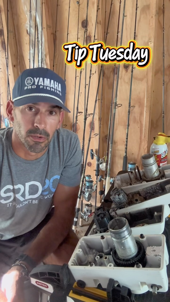 This week - it’s about trolling motors. How to make them last longer and work better. You can see some corrosion in the steering housings on the work bench… but -
I was once told that they came from the factory coated in Pledge furniture polish to protect them. A water based silicone, like the vinyl cleaner I use for my seats, creates lower surface energy and a good sacrificial barrier to protect the surfaces involved, especially from salt. A good coating will help clean up and longevity.
Just be careful, if you haven’t cleaned or lubed your shaft in a while, it will deploy much faster than you’re used to. Ok maybe I worded that wrong but it will definitely work differently.
#boats #tips #fishing #trollingmotor 30alighttackle