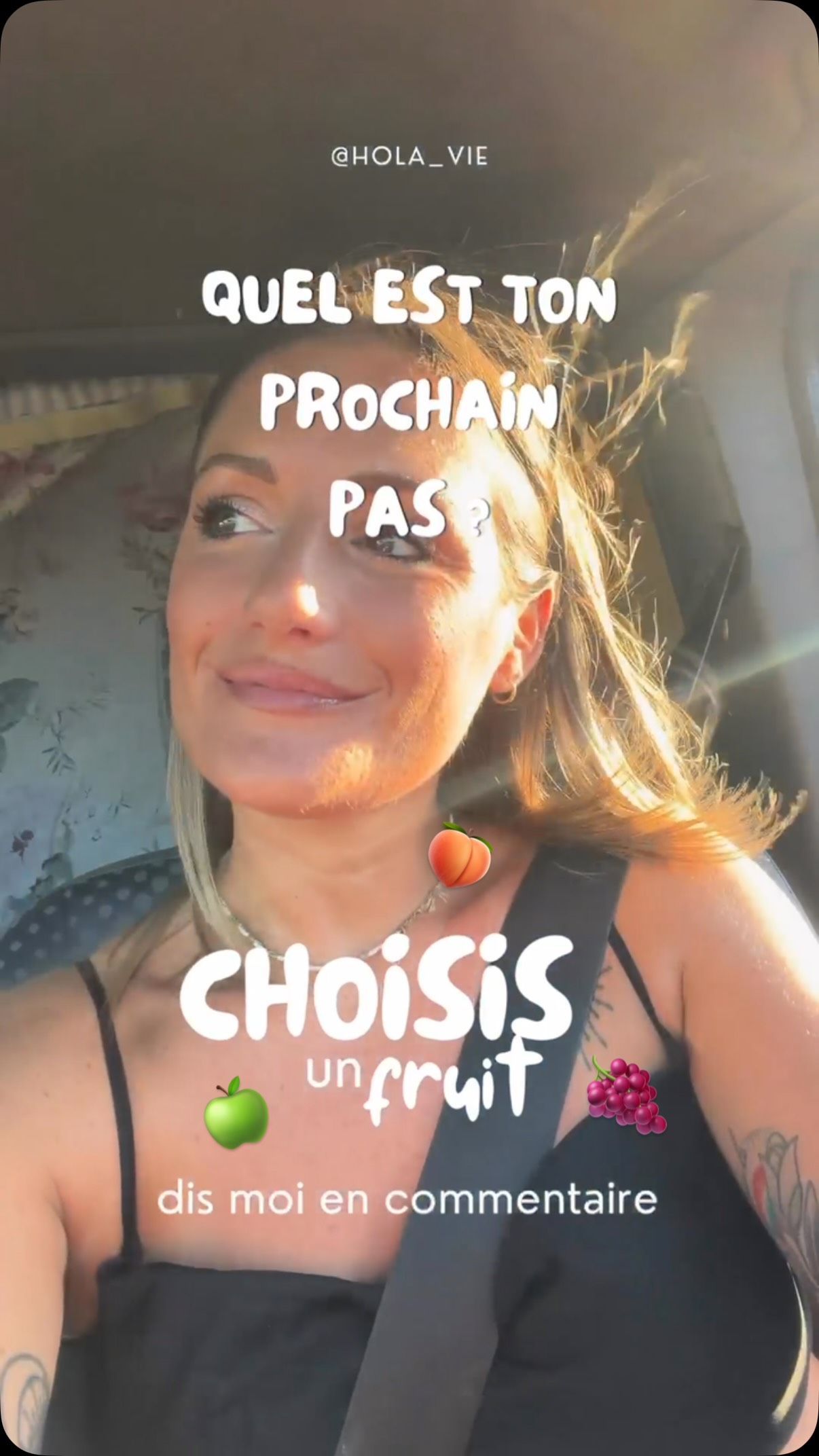 Ne laisse pas ton mental choisir.
Prends une inspiration.
Puis regarde simplement ces trois fruits.
🍑 🍏 🍇
Le premier qui attire ton regard est celui que je t’invite à choisir.
Écris-le en commentaire et je t’enverrai la guidance qui lui est associée en message privé. 🤍
Peut-être qu’elle viendra confirmer quelque chose que tu ressentais déjà.
Peut-être qu’elle t’offrira un nouvel éclairage. Dans tous les cas, prends le temps de voir ce qui résonne pour toi.
🌿 Reviens ensuite me dire ce que tu en as pensé. J’aime profondément lire vos ressentis.
🫶🏽 Et si tu apprécies ces guidances intuitives,
➡️ abonne-toi. ✅ J’en partagerai régulièrement…🤍
#message #tirage #voyance