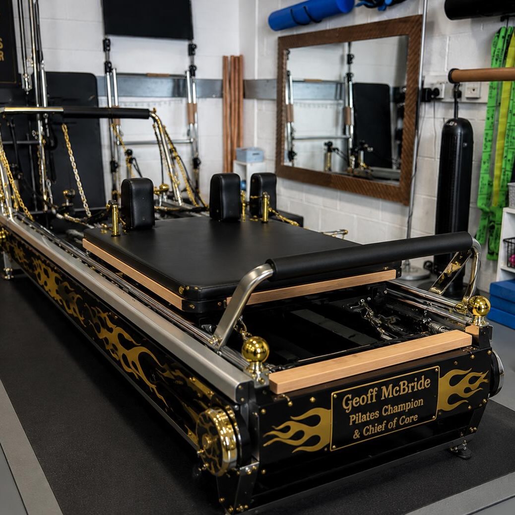 Pimp my ride….
Client claimed his machine.
We love you Geoff Pilates Champion & Chief of Core
(AI of course!)
#pilates #aifunny #reformer #andover