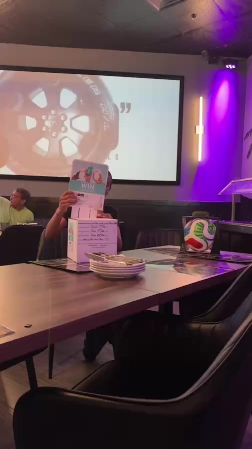 Canโt make this upโฆ we have a winner literally walking the same time we did the liveโฆ hereโs the raw footage to actually see it!
Congratulations to @saty_auto for winning the FIFA Soccer ball โฝ๏ธ