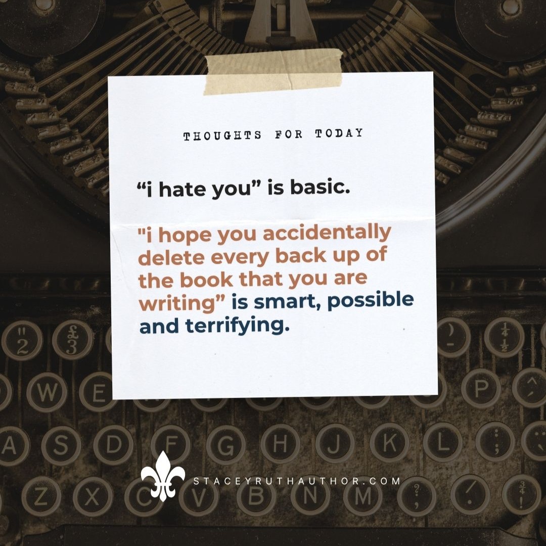 Don't make me come over there.