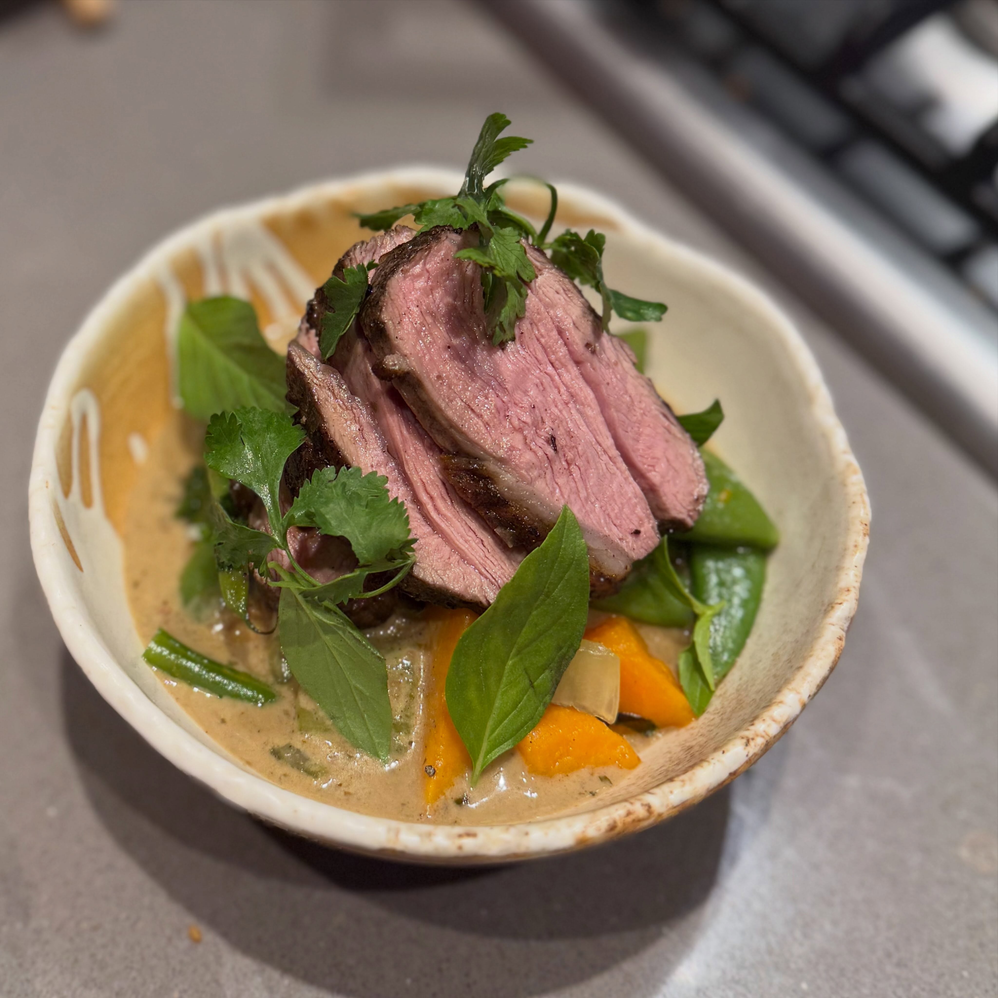 It was a fully booked weekend of private dining events over the weekend with a 30th wedding anniversary on Friday for 16 people followed by a 40th birthday dinner for 11 guests both enjoying our NEW Asian tasting menu. 🔥
CHARRED SWEETCORN
LEMONGRASS & LIME LEAF SOUP
Thai Basil - Crispy Shallots
🔥
CAMBODIAN GREEN JUNGLE
TIGER PRAWN TOAST.
Sweet & Sour Sauce - Green Onions
Sweet Chilli Lime Mayo
🔥
CRISPY THAI SATAY
CHICKEN BAO BUN
Asian pickles - Katsu Sauce - Coriander
🔥
KOREAN BBQ LAMB
MASSAMAN CURRY
Asian Vegetables - Ginger & Lime Leaf
Jasmine Rice
🔥
MATCHA, LEMONGRASS &
LIME LEAF PANNA COTTA
Caramelised Pineapple- Mango & Ginger Compote
All our curry pastes and spices can be purchased via our @spicecollectionsuk company for you to enjoy and cook at home to really impress your guests.
Inspired by the enthusiasm of my customers and love for my bold flavours, I wanted to make my recipes easy and accessible for everyone to enjoy at home.
With a little help from a trusted friend, Spice Collections was born, a line of fresh, small-batch curry pastes & spice blends designed to bring my kitchen magic straight to yours.

