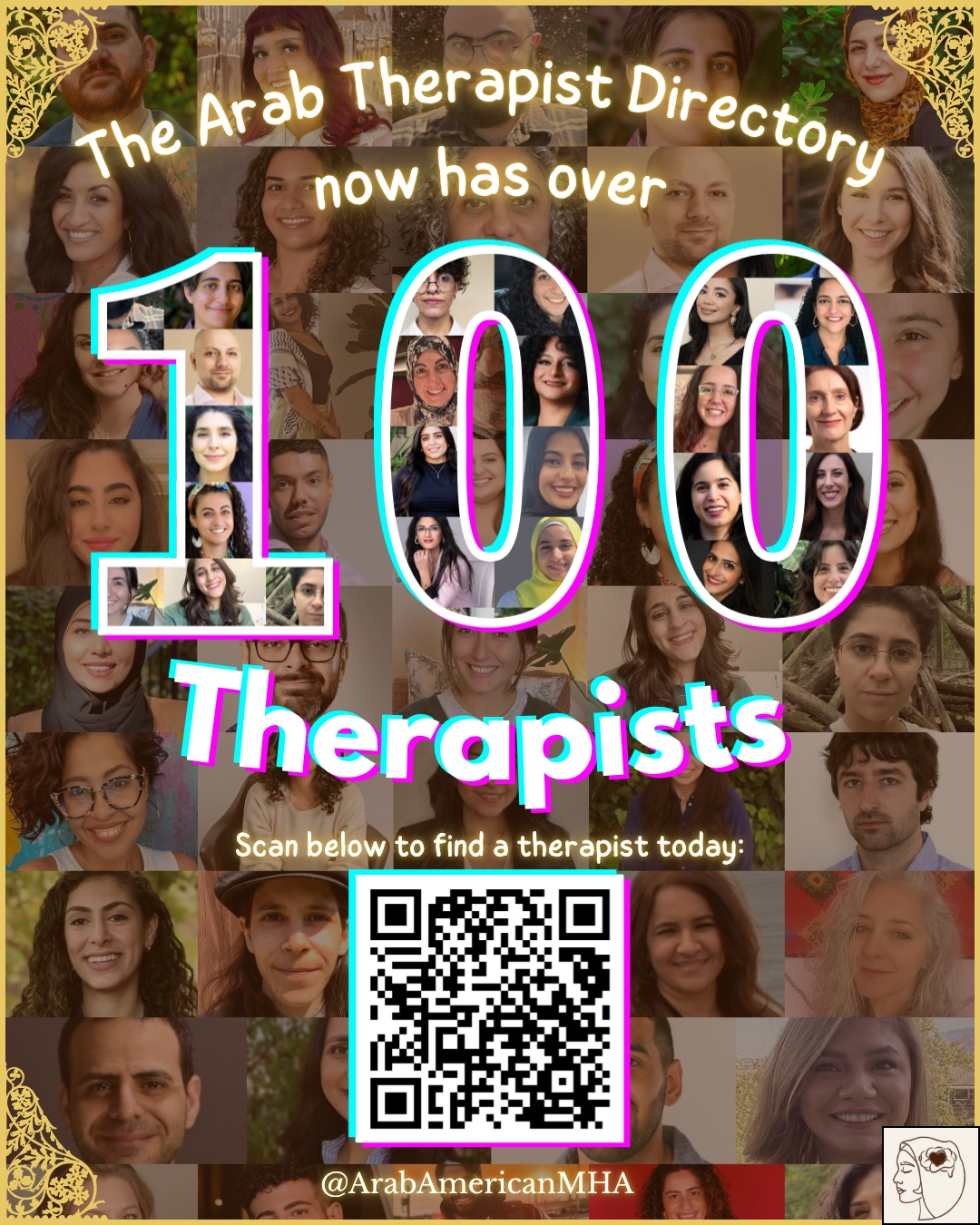 🎉 100+ Therapists and Growing! 🎉
We are incredibly excited to share that the Arab Therapist Directory now features over 100 therapists dedicated to providing culturally responsive mental health care to Arab communities around North America.
Finding a therapist who understands your language, culture, faith, or lived experiences can make all the difference. That's why we created this directory: to make it easier for Arab Americans and Arabs everywhere to connect with mental health professionals who understand the unique cultural contexts that shape our lives.
This milestone represents more than just a number. It reflects a growing movement toward reducing stigma, increasing access to care, and ensuring that no one has to navigate their mental health journey alone.
Whether you're looking for therapy for yourself, a loved one, or simply want to explore your options, our directory is here to help you take that first step.
Scan the QR code or visit www.arabmentalhealth.org/therapist-directory to find an Arab therapist today.
Thank you to every therapist who has joined our directory and to everyone who continues to support AAMHA's mission. Here's to reaching even more individuals and families in the months ahead. ♥️🖤🤍💚
#AAMHA #arabamericanmentalhealth #endthestigma #stigma #mentalhealth #mentalhealthmatters #arab #arabamerican #arabcommunity #culture #culturalcompetence #psychology #therapy #culturallycompetentcare #arabtherapistdirectory #therapyisforeveryone