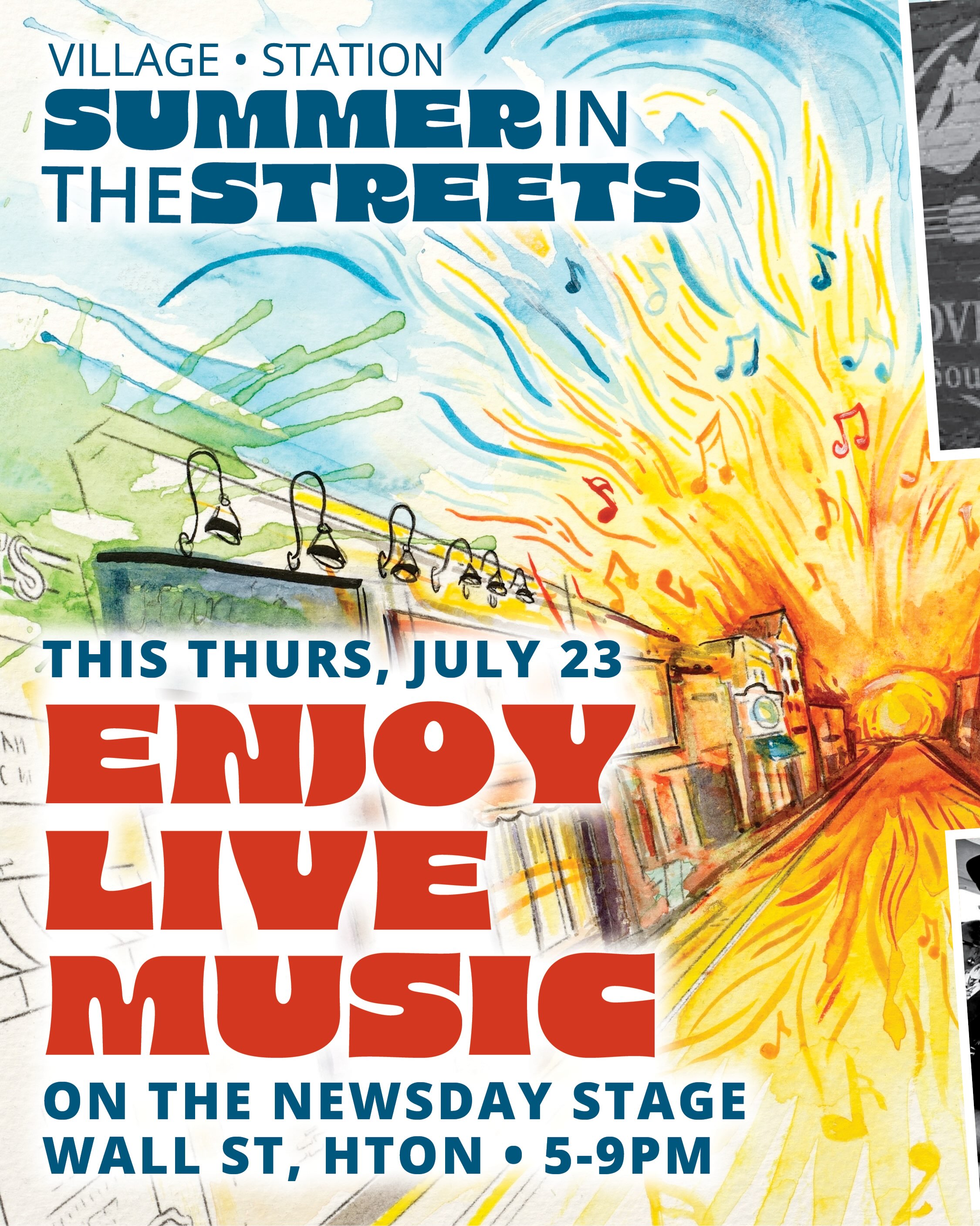 Summer in the Streets is BACK again!
This Thursday LIVE MUSIC for 7/23:
- BRYCE LARSEN
- DYSFUNKTONE
- FAT NICKY & THE SNACKS
LIVE on the Newsday Stage
Wall Street | Huntington Village | 5-9pm.
Thank you to our sponsors:
• Newsday - @Newsday
• Renewal by Anderson - @rba.windows.newyork
• Darren Krantz Jr./ Race for Kids- @darrenkrantzjr / @raceforkidsfdn
• New York Life - @newyorklife
• Legame Permanent Jewelry - @legamejewelry.li
• Matrix Polymers
• Harbor Psychiatry - @harborpsychiatry
• Northwell Huntington Hospital northwell
• Newton Shows - @newtonshows.carnival
• Len Marks Photography @lenmarksphotography
• Pure Barre - @purebarrehuntingtonvillage
• Digho - @dighoarts