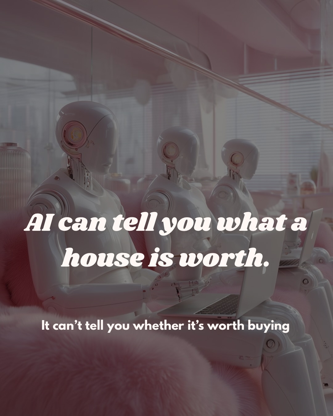 AI is changing real estate. We use it every single day.
It helps us analyze data, write marketing, organize contracts, and move faster than ever.
But here’s the thing…
AI doesn’t walk into a house and notice the smell that wasn’t in the disclosures.
It doesn’t hear the hesitation in another agent’s voice and know there’s room to negotiate.
It doesn’t answer your call when you’re convinced you’re making the biggest financial mistake of your life.
Technology is a tool.
Relationships, experience, and instincts are what get deals across the finish line.
If you’re buying or selling, you deserve both.
Head to the link in our bio and let’s put AI to work with a team that knows what it can’t do. 🩷