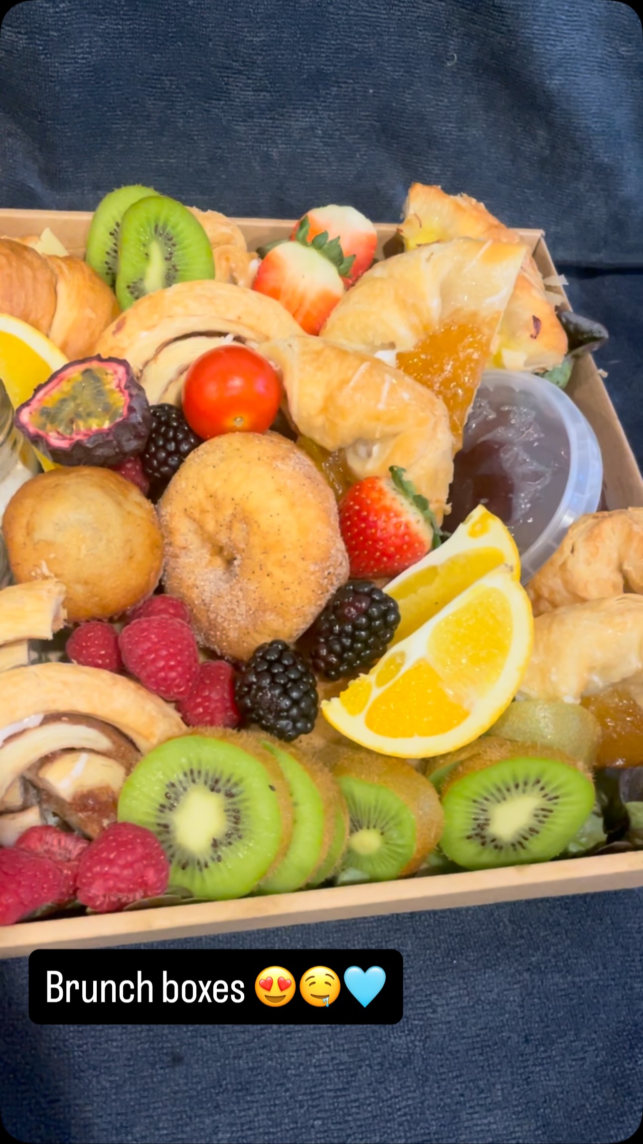 Brunch boxes the perfect treat to kick start your day π₯ - order yours today link in bio ππ»π