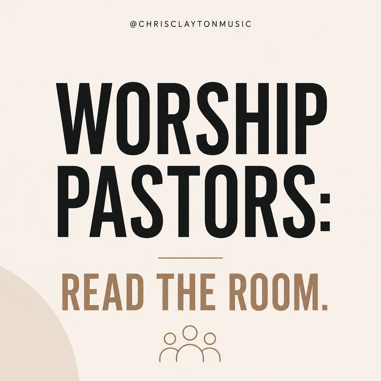 Preparation is essential. But so is discernment. The most effective worship pastors do both well.