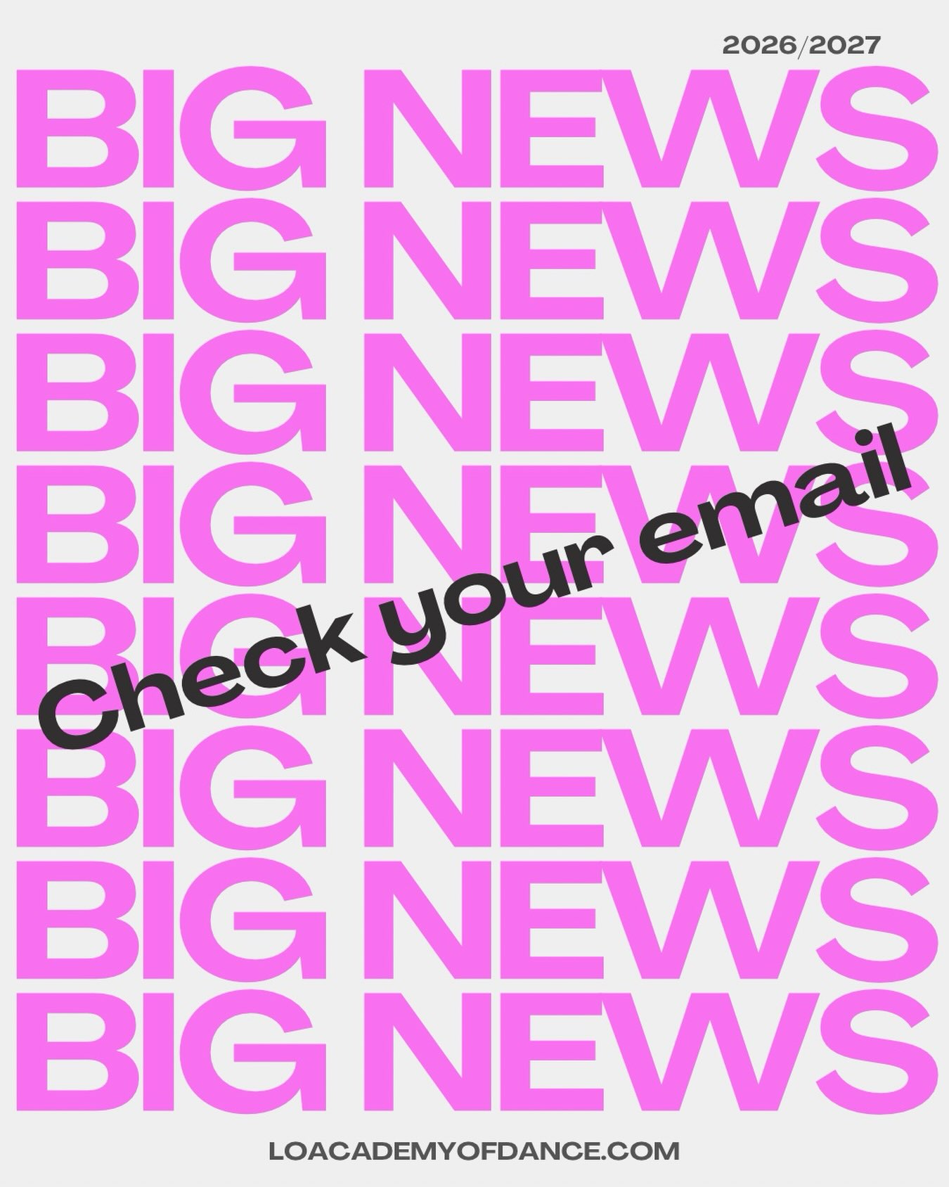 We seriously can’t WAIT!🩷🤩✨
L.O.A.D. Teams, check your emails ASAP🩷