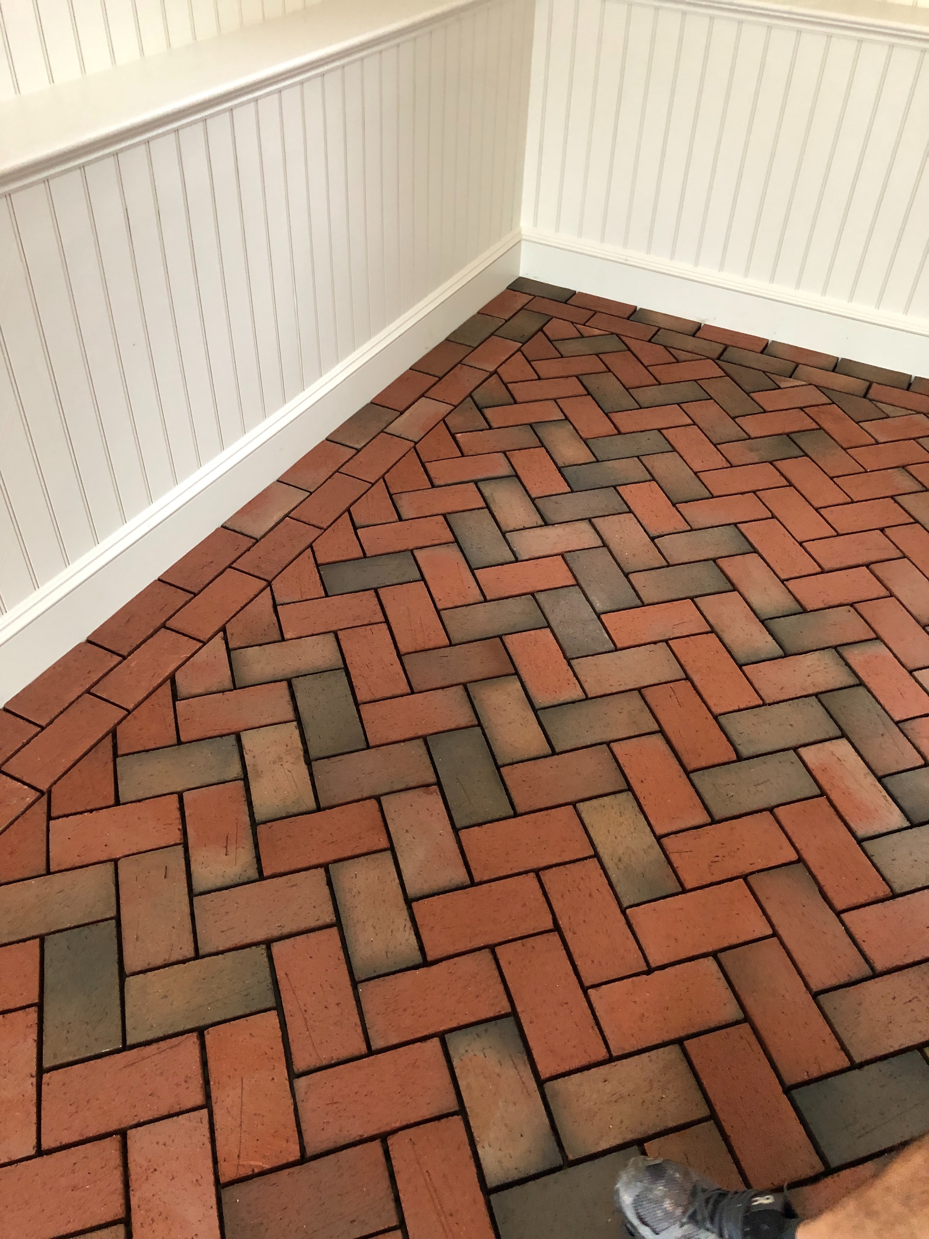 Some details never go out of style.
This custom carriage house showcases a classic herringbone brick floor, framed by traditional beadboard walls and ceilings—a combination that has defined timeless architecture for generations. Every brick was laid with precision, creating a floor that’s as durable as it is beautiful.
It’s these thoughtful details and meticulous craftsmanship that transform a space from simply well-built to truly timeless.
At Echelon Builders, we believe in building homes that honor tradition while standing the test of time.
Building for Generations.
#EchelonBuilders #BuildingForGenerations #TimelessDesign #LuxuryConstruction #craftsmanship