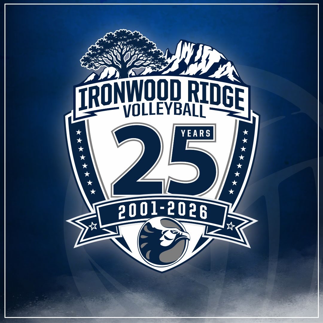 IRVB CELEBRATES 25 YEARS! In the first 24 Varsity seasons, Ironwood Ridge has amassed 594 program wins, 16 Regional Championships, 10 Final Four appearances, and 2 State Finals appearances, 24 AVCA National Team Academic Awards, along with 63 First-Team All-Region Selections and 46 athletes at the next level.
We can’t wait for what’s next.
#IRVB #25YearsOfIronwoodRidgeVolleyball
#NighthawkVolleyball