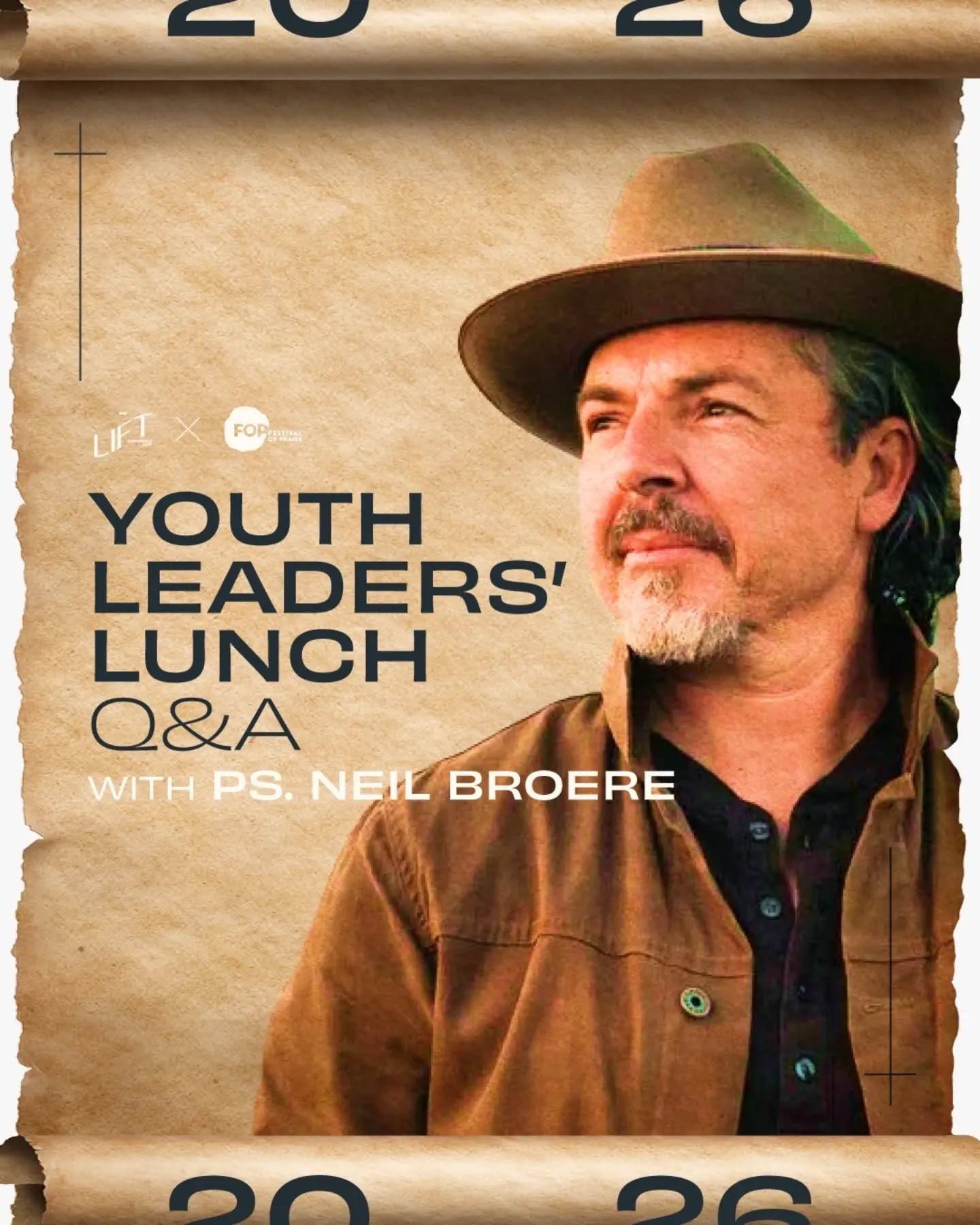 Hello FOPx Pastors & Leaders!
This August, FOPx will be at the APCCS Lift Conference! 🎉 We’re excited to host a Youth Leaders Lunch & Q&A with Ps Neil Broere (@neilbroere).
Join us for lunch and an insightful conversation as Ps Neil shares on youth ministry and leadership.
📌 Register: https://www.lift.apccs.org/ by 11 Aug (or while conf passes are available)
💵 Cost: $35 (includes access to the full 2-day Lift Conference on 25–26 Aug)
📅 Date: Tue, 25 Aug 2026
🕧 Time: 12:30pm–1:45pm
📍 Venue: 400 Orchard Road, Orchard Towers, Level 4, S238875
Hope to see you there! 🙌
