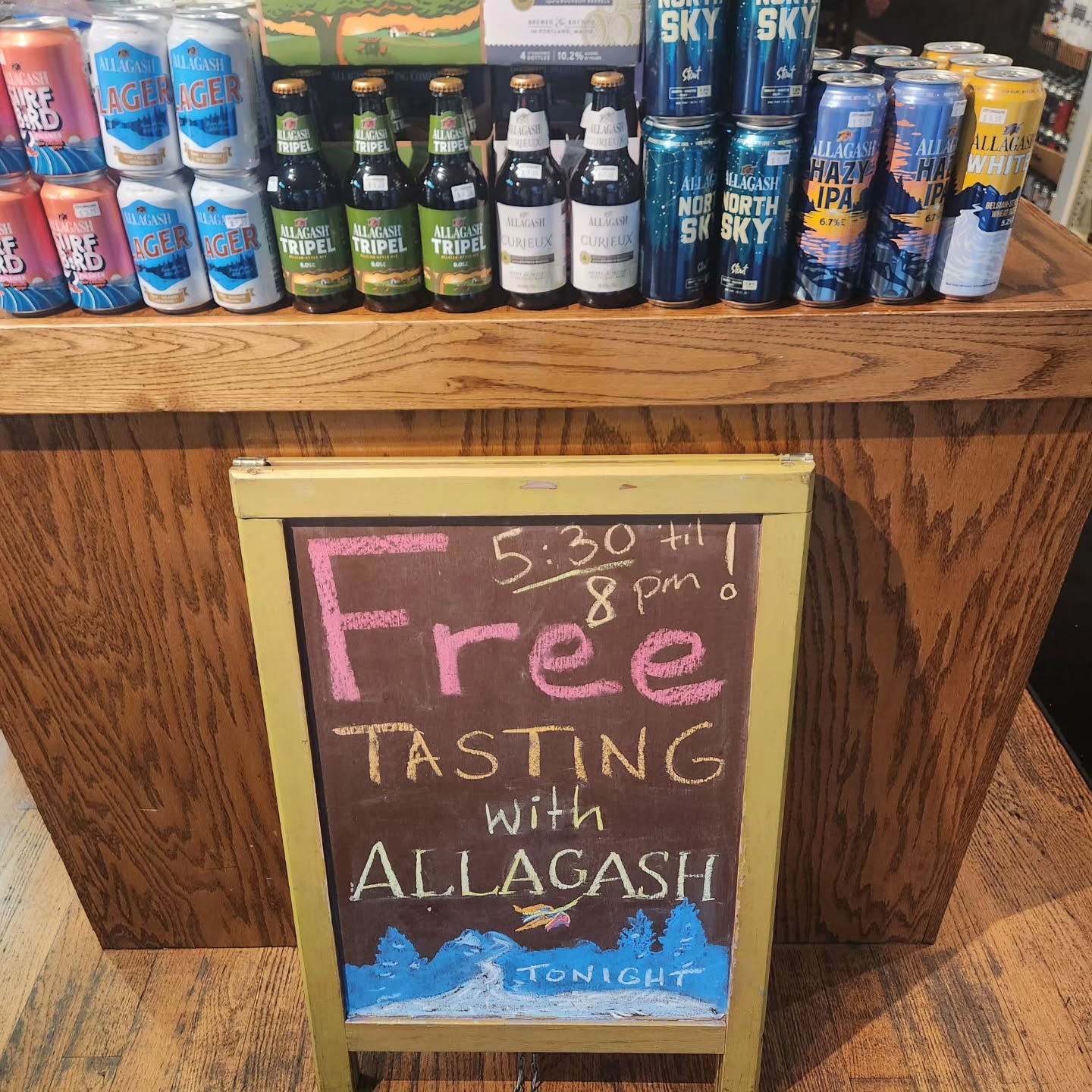 ALLAGASH
free beer tasting
at City Swiggers
320 E 86 NYC
Tue Jul 21 • 5:30–8pm
sampling:
• Curieux Tripel · 10.4%
• Lager · 5.0%
• North Sky Stout · 7.5%
• Tripel · 9.0%
• White · 5.2%