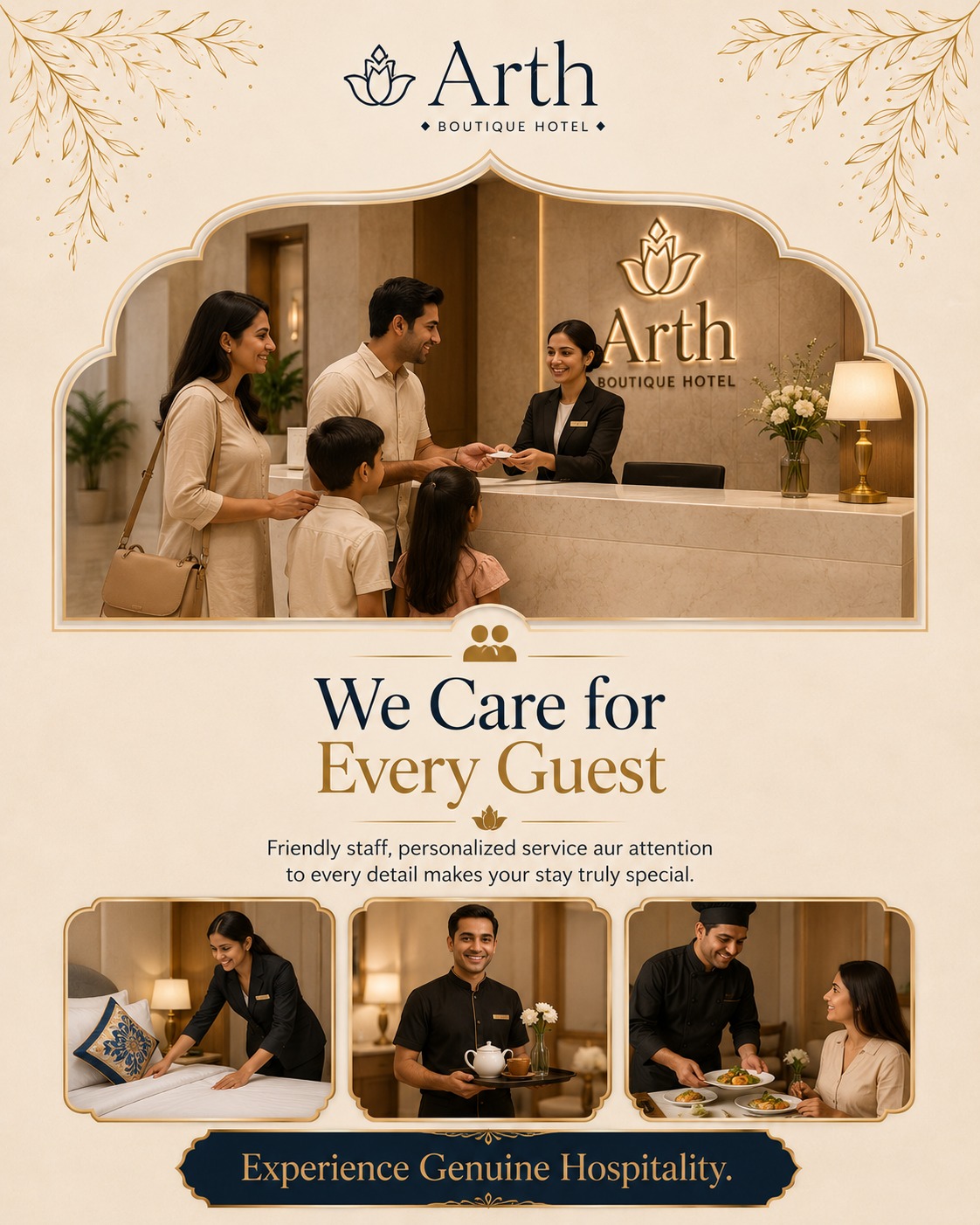 ✨ Every Guest, Every Stay, Truly Special. 🤍
Experience warm hospitality, personalized service, and unmatched comfort at Arth Boutique Hotel.
📍 Plot No. 29-A, Jhalawar Road, Near KTVS Garden, Dhanmandi, Kota, Rajasthan
📞 0744-277 3625 | 83069-79777
🌐 www.arthboutiquehotel.com
.
.
#ArthBoutiqueHotel #Kota #HotelsInKota #BoutiqueHotel #LuxuryStay #Hospitality #StayInKota #VisitKota #TravelRajasthan #ComfortAndLuxury