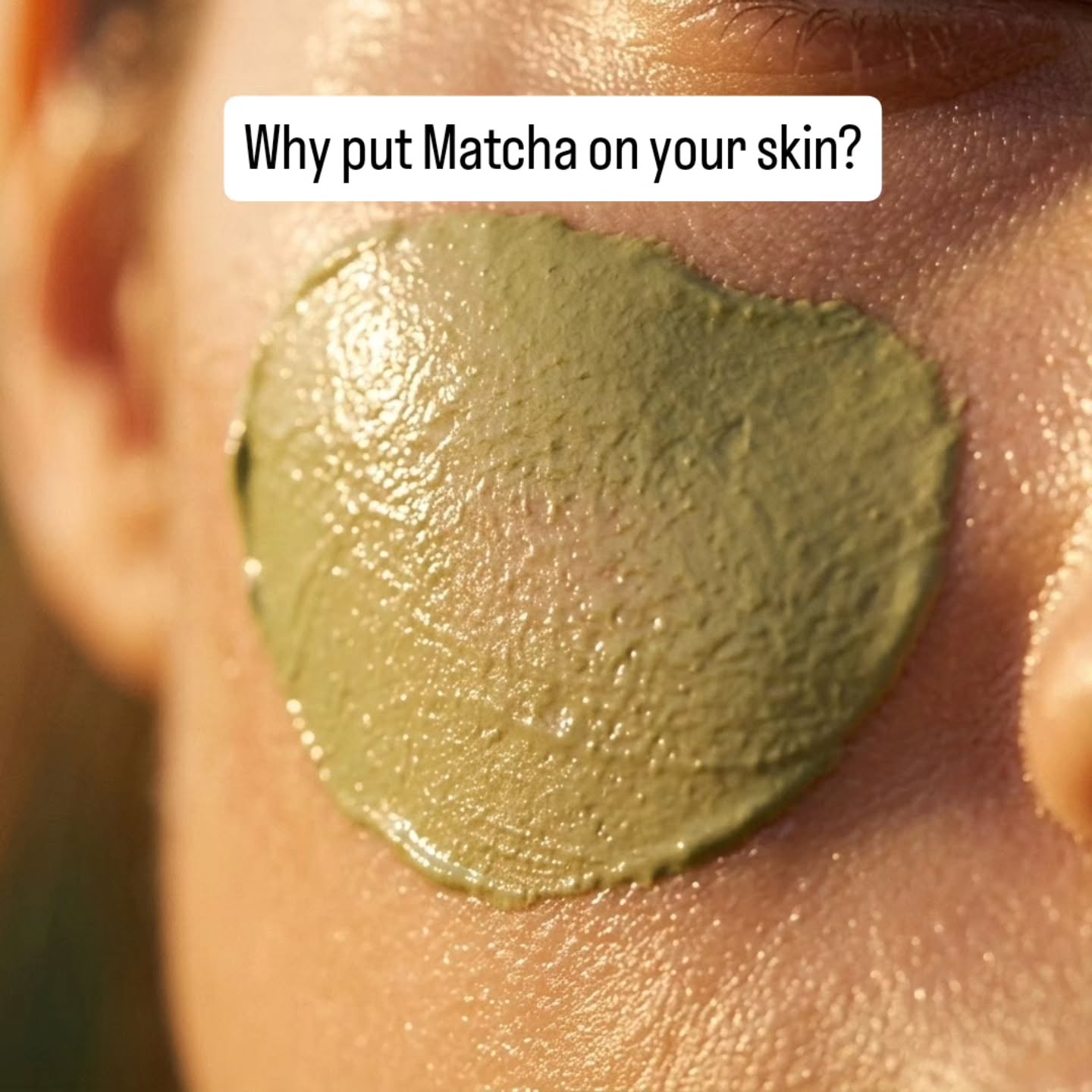 6 reasons ⬇️
🍵 Deeply hydrates dry, thirsty skin.
✨ Leaves your skin soft, smooth, and glowing.
💚 Calms the look of redness and irritation.
🌿 Packed with antioxidant-rich matcha to help fight dullness.
🫶 Fragrance-free and gentle for sensitive skin.
⏰ Spa-like self-care in just 10 minute
#matcha #matchalover #skintreatment