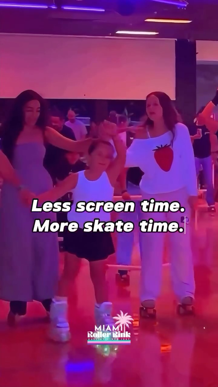 This is your reminder ✨
We are open 7 days a week for less screen time and more skate time. 🛼📱🚫
Can't wait to roll with you! 🤩