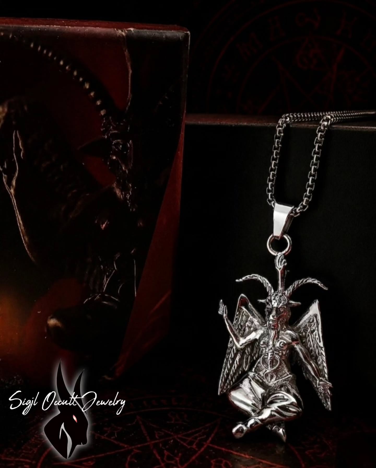 The original inspiration behind the modern image of Baphomet. Our Eliphas Levi Baphomet Pendant pays tribute to one of the most iconic occult illustrations ever created. Crafted with quality and attention to detail, it's made for those who appreciate the symbolism and mystery behind the legend.
🖤 SigilOccultJewelry.com
#SigilOccultJewelry #Baphomet #OccultJewelry #GothStyle #AlternativeFashion