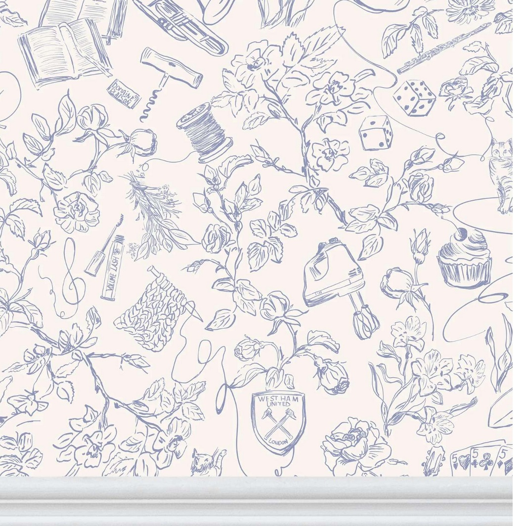 Another bespoke wallpaper with motifs that reflect the client's own story.
Every design begins with a conversation and ends in a completely personalized wallpaper.
.
.
Home decor | Artful walls | Interior design | Custom Design | Made to measure