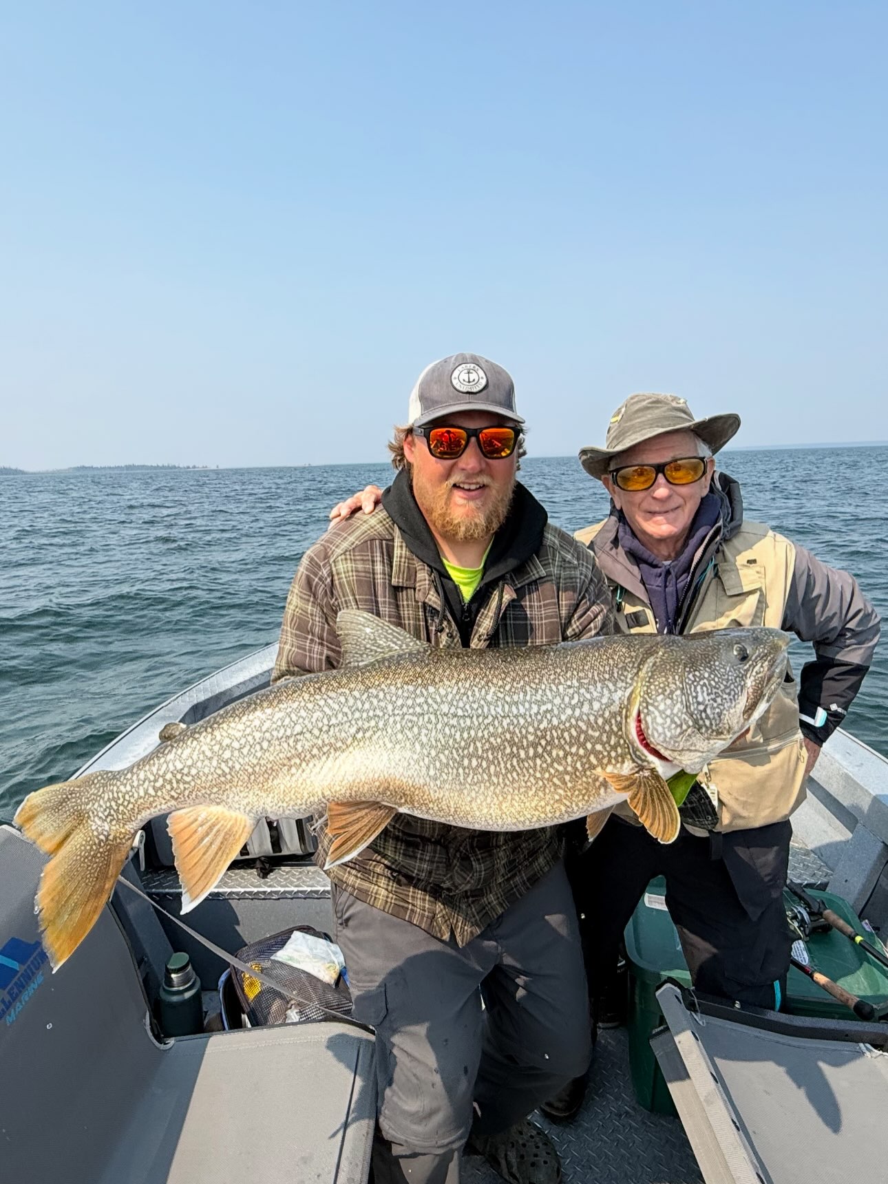 Trip number 33 for Mr Cubbon and Mr Beste. The longest standing customers of Lakers unlimited. Always look forward to having them in camp. And like always….still catching toads.
