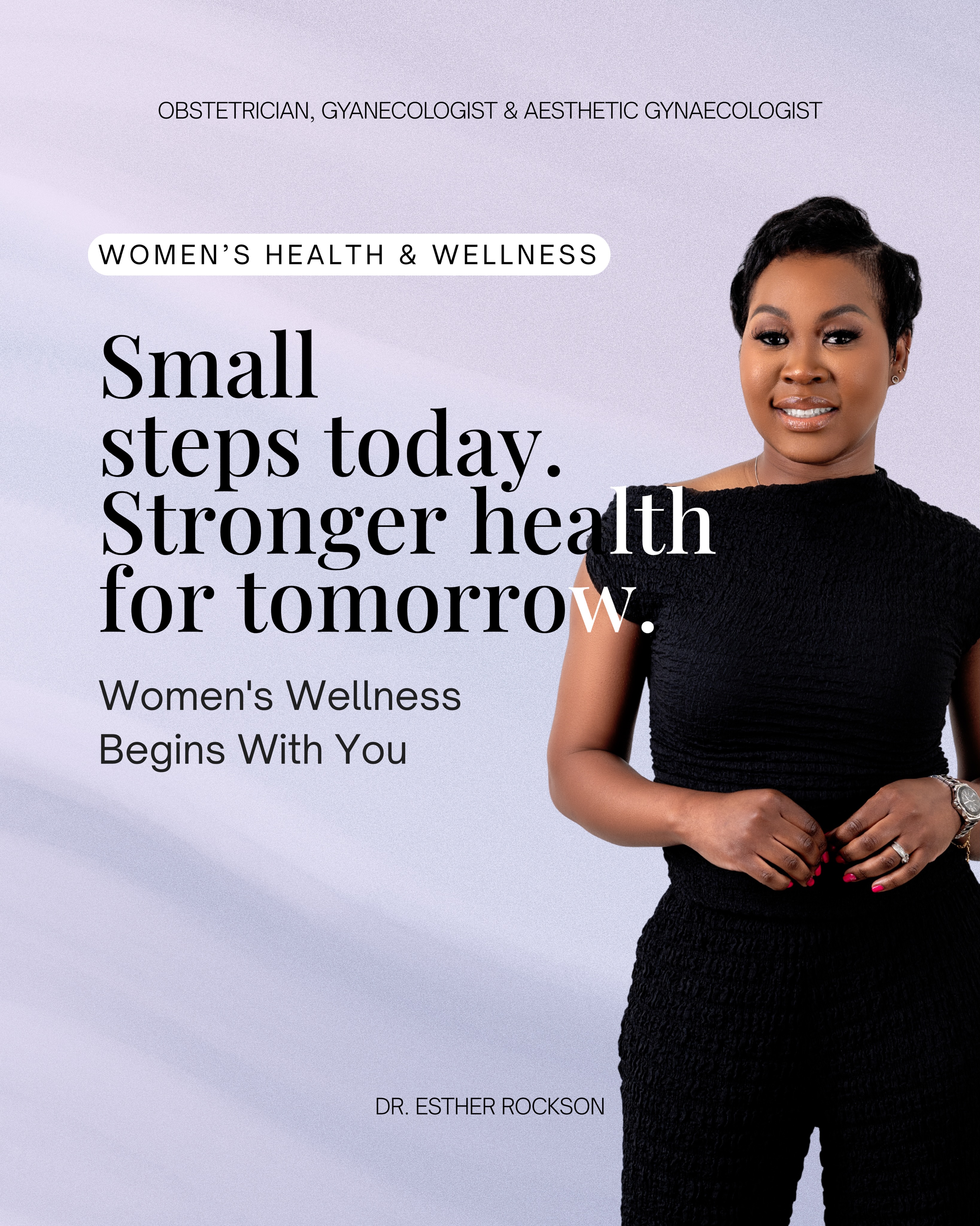 Your health is one of the greatest investments you will ever make.
Women’s wellness is more than an annual check-up. It’s understanding your body, listening when something doesn’t feel right, prioritising preventative care, and making informed decisions that support your wellbeing for years to come.
Whether you’re planning a pregnancy, navigating hormonal changes, managing your reproductive health, or simply committing to a healthier lifestyle, every positive step matters.
💗 We’d love to hear from you: What’s one healthy habit you’ve committed to this year? Share it in the comments below—you may inspire another woman to take the first step.
Let’s continue building a community where women feel informed, supported, and empowered to prioritise their health.
📞 011 458 2369 | 011 458 2118
📧 busamed@docroc.co.za
📍 4 Cransley Crescent, Midrand
- Dr. Esther Rockson
OB/GYN & Aesthetic Gynaecologist
#drestherrockson #ObGyn #womenshealth
