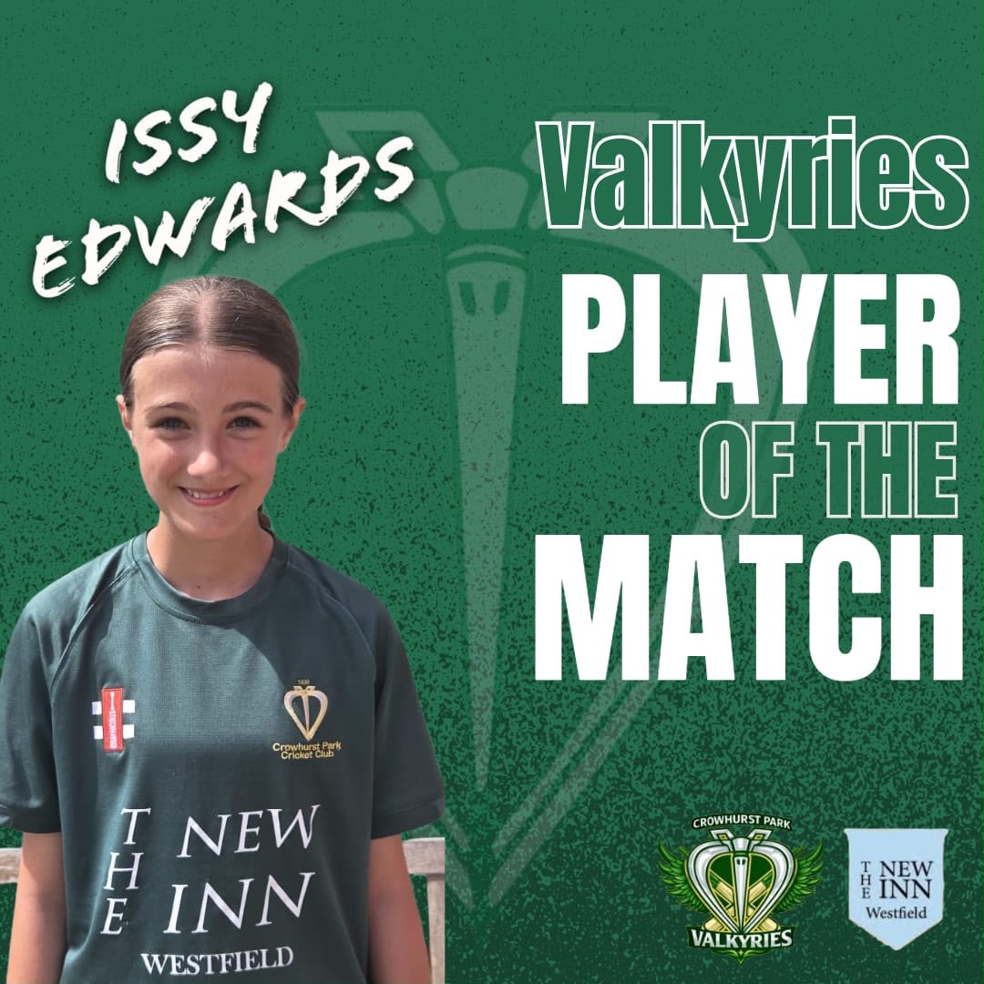 Huge congratulations to Issy Edwards on being named Valkyries Player of the Match! Always great to see the Nighthawk Juniors going well and being recognised by their clubs!
#NighthawkJuniors #GirlsCricket #PlayerOfTheMatch #FutureStars #CricketFamily