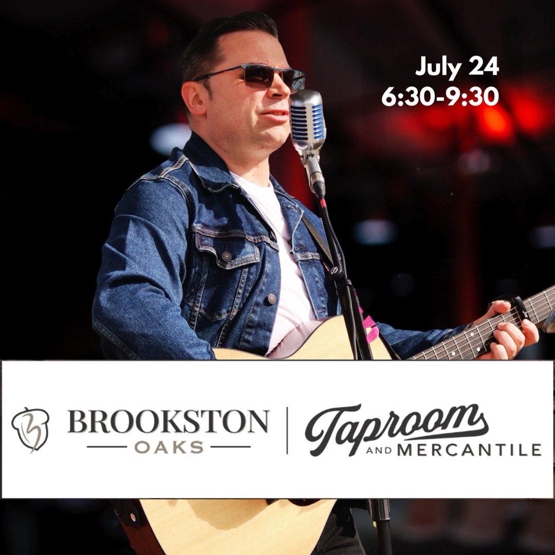 Friday July 24 6:30-9:30. @brookstonoaks Always a great time. Request cards will be out, can't wait to play!