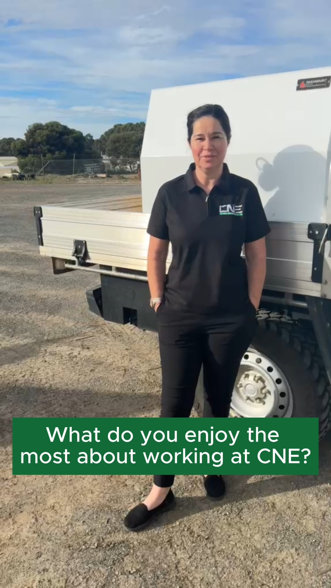 “The people are a really great bunch, and everyone gets along well.”
👋 Meet Liz, our Admin Support at CNE Esperance.
As one of the first friendly faces you’ll see or voices you’ll hear, Liz helps keep the branch running smoothly by supporting our customers and assisting the parts and service teams with their day-to-day administration.