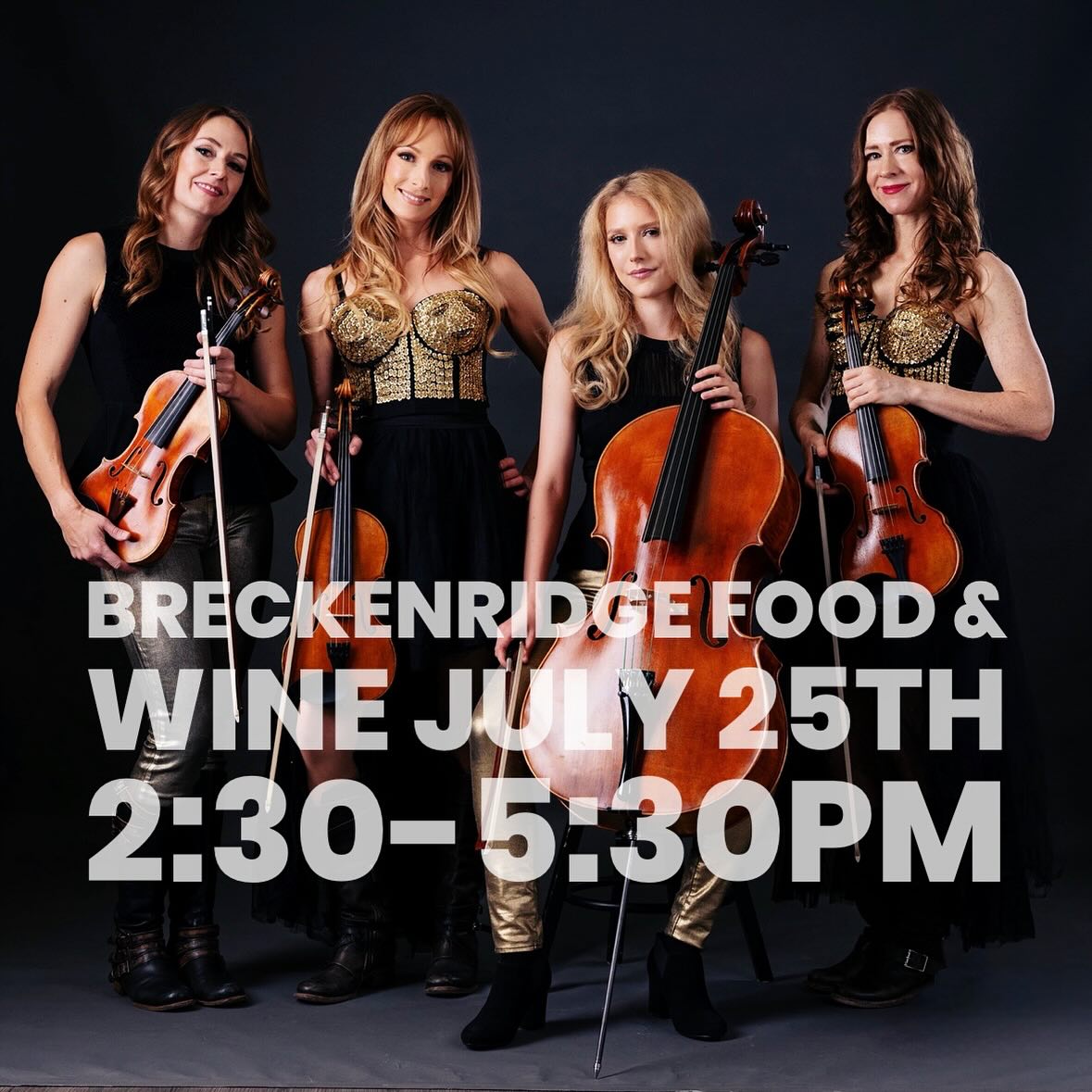 Tomorrow! The music and wine is going to be “so good, so good” See you there 🎶💕🍷
@breckenridgefoodandwine