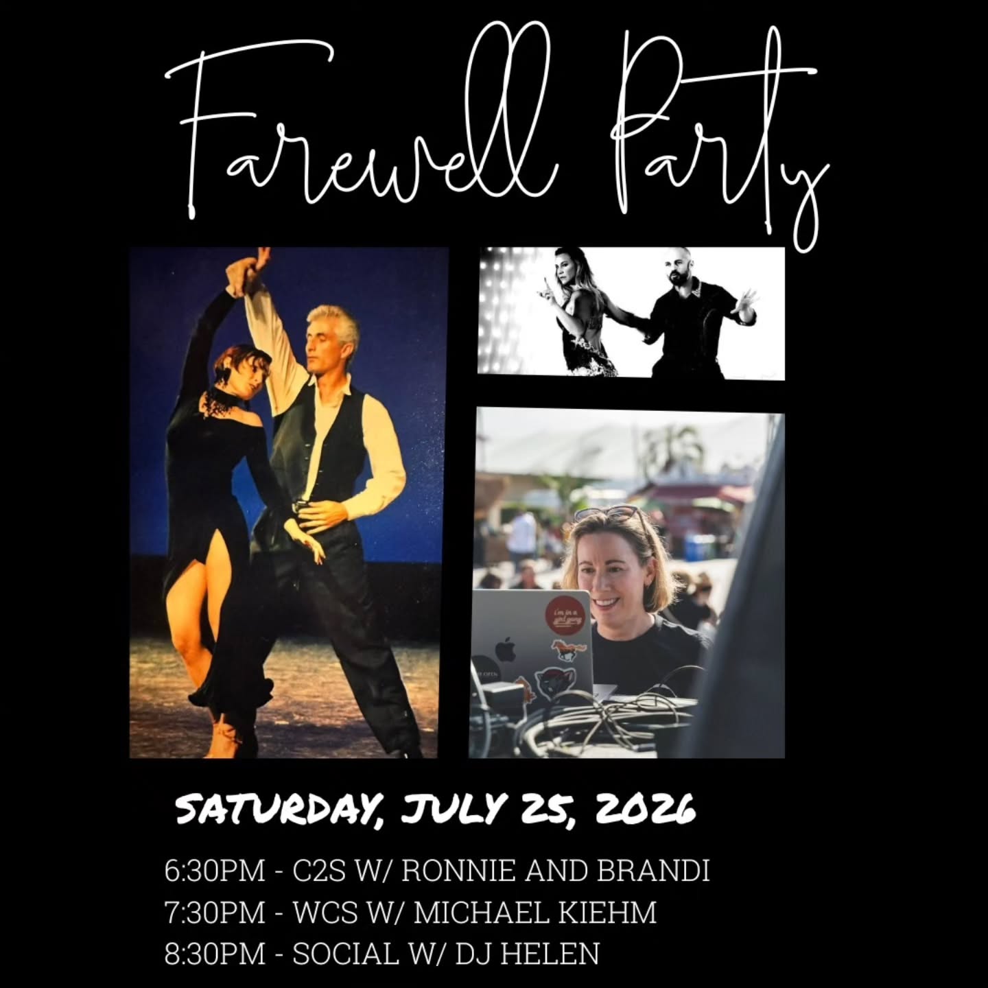 Join us for the last social! We will have extra special guests these night for teaching and hanging out! We will also have pizza and drinks to share. Xoxo ❤️