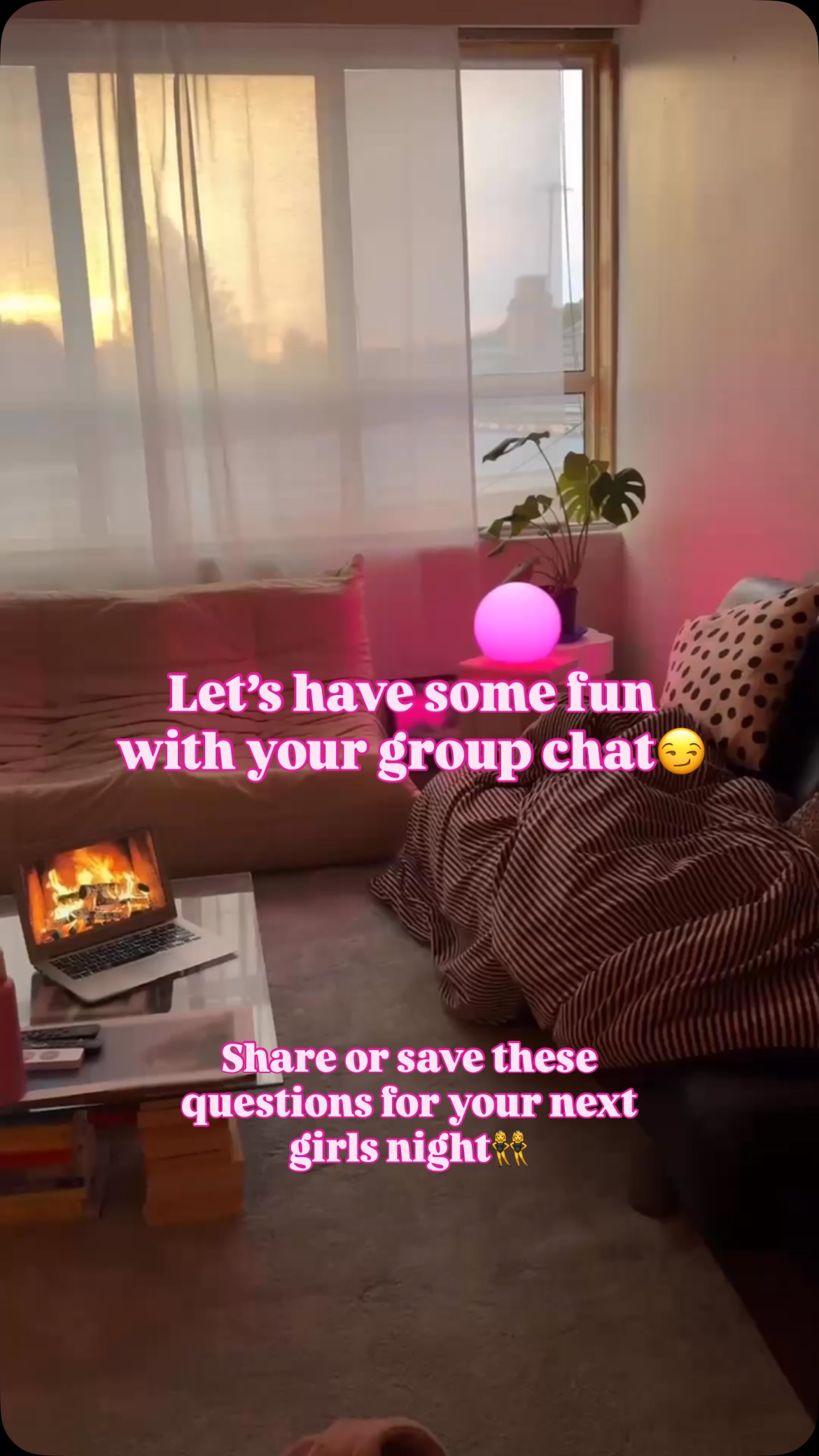 Who are you picking in your group?👀
Let’s have some fun and play a little game! 😉 Share these questions with your friends today and see how many votes you’d get👀 Or save them for your next girls’ night!
If you like these questions, check out our Girls Night In game! It includes 8 games, 200 cards, and a spinner to keep things exciting. 🥳 Shop today!
#girlsnight #groupchat #bff #berserkgames #reels