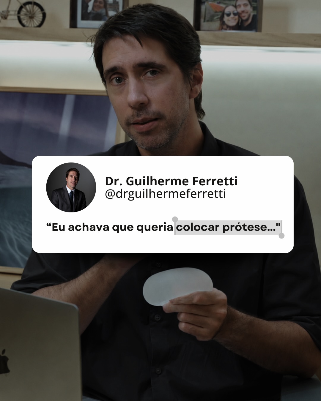 É muito comum chegar à consulta com uma ideia do procedimento que gostaria de fazer.
Mas, na prática, o que realmente orienta o planejamento não é o nome da cirurgia. É entender o que está por trás da sua queixa.
Em alguns casos, o volume é a principal preocupação. Em outros, o formato, a sustentação ou a proporção das mamas fazem muito mais diferença no resultado final.
Por isso, nenhuma consulta começa escolhendo o tamanho da prótese.
Ela começa com uma avaliação cuidadosa, uma escuta atenta e um planejamento individualizado.
Dr. Guilherme Ferretti | CRM 5288161-9
Agende uma consulta📲 (21) 99881-1411 ou link na bio
#drguilhermeferretti #cirurgiaplastica #mamoplastia #plasticarj #mamoplastiarj