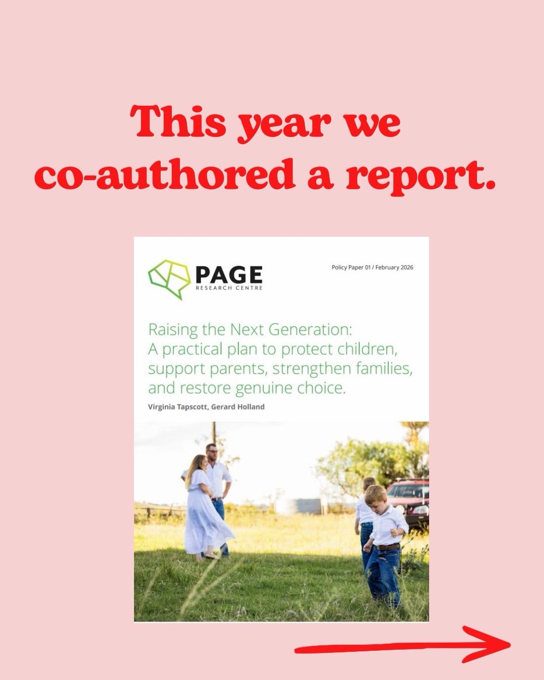 It might sound obvious but some people need it spelled out for them. The report is available @pageresearchcentre