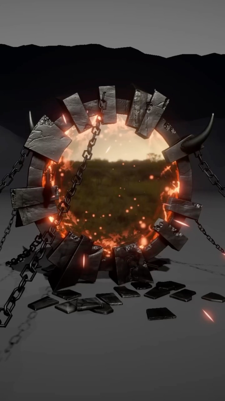 A Portal to hell has been open! 🔥
Published just now a tutorial on how to create this Portal VFX that looks like a portal to hell!
Oh and there’s a space sci-fi version too!