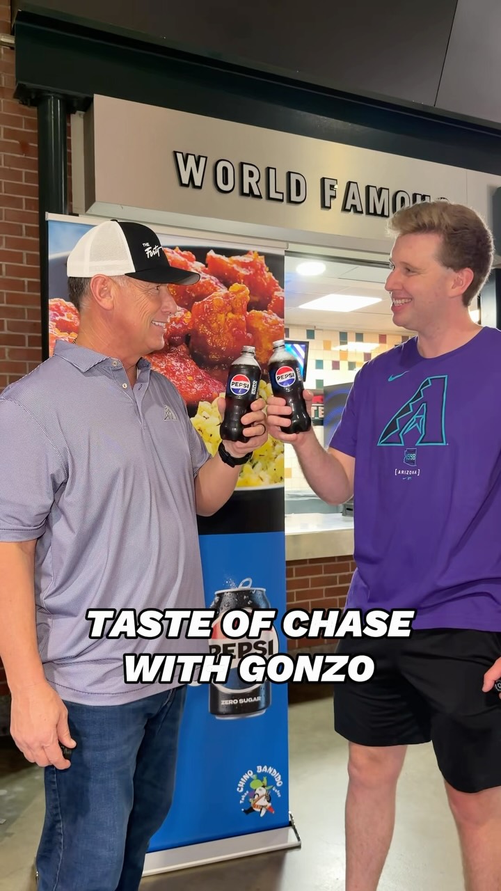 #PepsiPartner Did you know that @Pepsi has partnered with the @DBacks to bring in local Phoenix restaurants to the concession stands? When we saw our favorite spot @officialchinobandido was going to be at @ChaseField, we knew we had to come to a game! Chino Bandido’s iconic Chinese-Mexican combos pair perfectly with a crisp Pepsi Zero Sugar - even @luisgonzo20 agreed!
Let us know if you stop by the Pepsi Local Eats stand at Chase Field soon and make sure to enjoy a Pepsi Zero Sugar while you are there! Go DBacks! #FoodDeservesPepsi