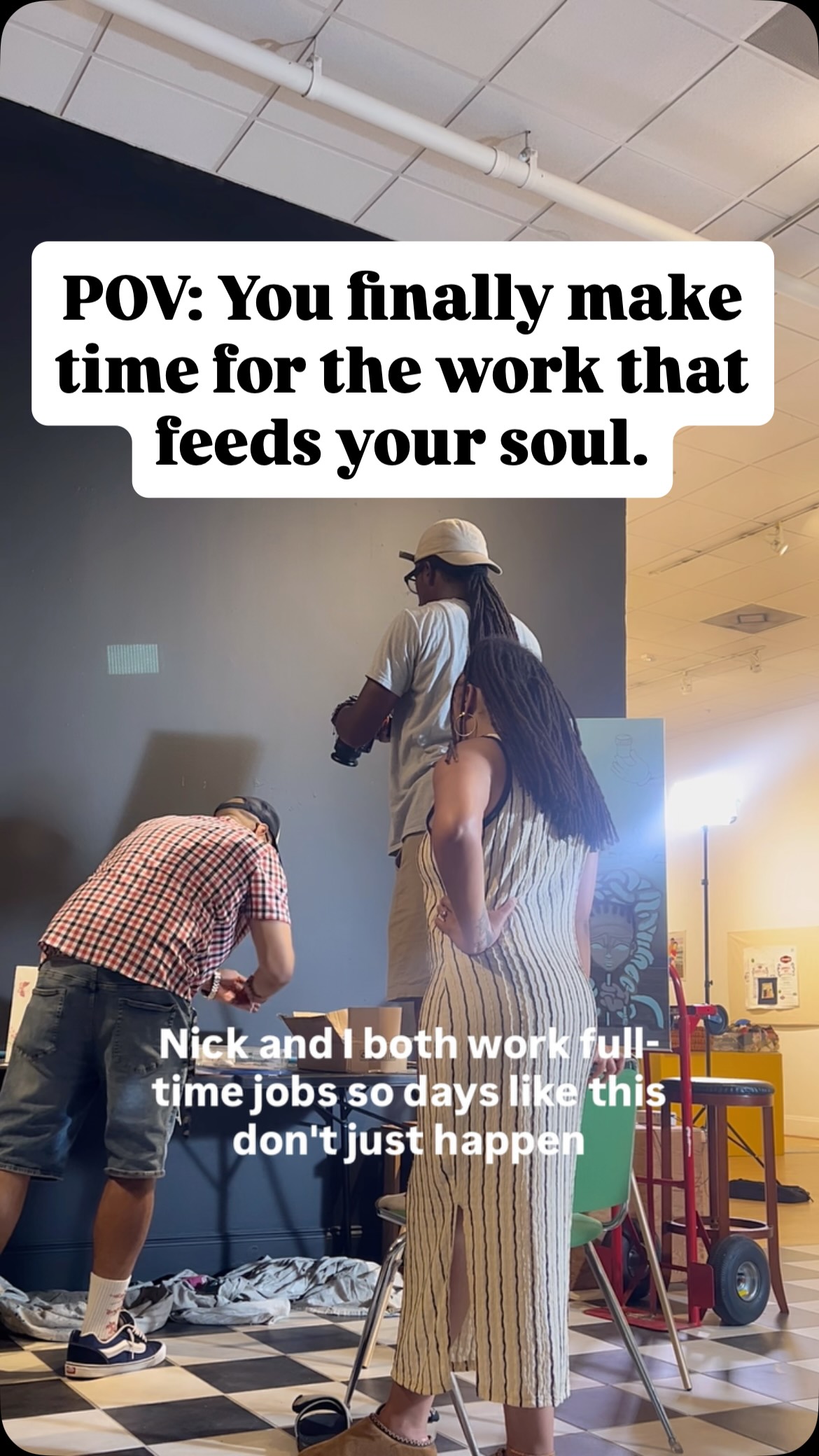 Some stories deserve more than a quick scroll.
Day two of filming our documentary on @joeldewsumnflippen at the @contemporaryartsnetwork in Newport News. His paintings are part of a much bigger world, and we’re honored to help bring that vision to the screen.
Projects like this remind us why we picked up the camera in the first place.
Stay tuned. 🎥
#BehindTheScenes #DocumentaryFilmmaking #TheCAN #SupportLocalArtists #NewportNewsVA