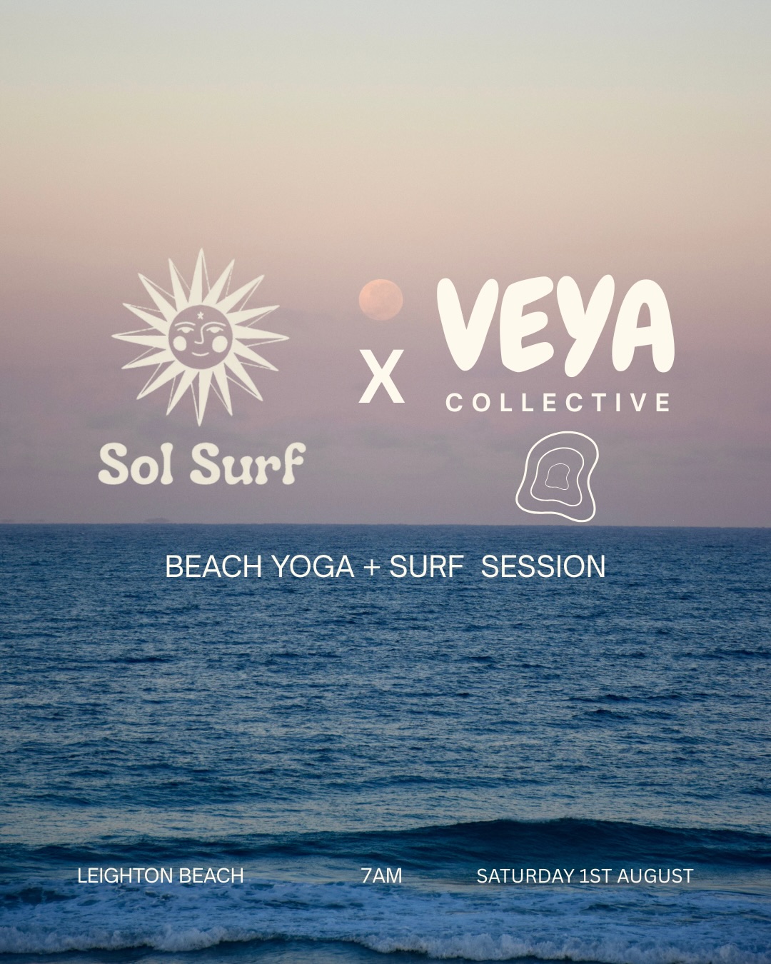 Join me and @veyacollective_ at the beach on the morning of August 1 for a gentle, beginner friendly yoga flow followed by a surf lesson. Tickets through the link in bio. Limited capacity.
Aug 1
Leighton beach
7-8:30am
Join us for a coffee/tea afterward too! ☕️