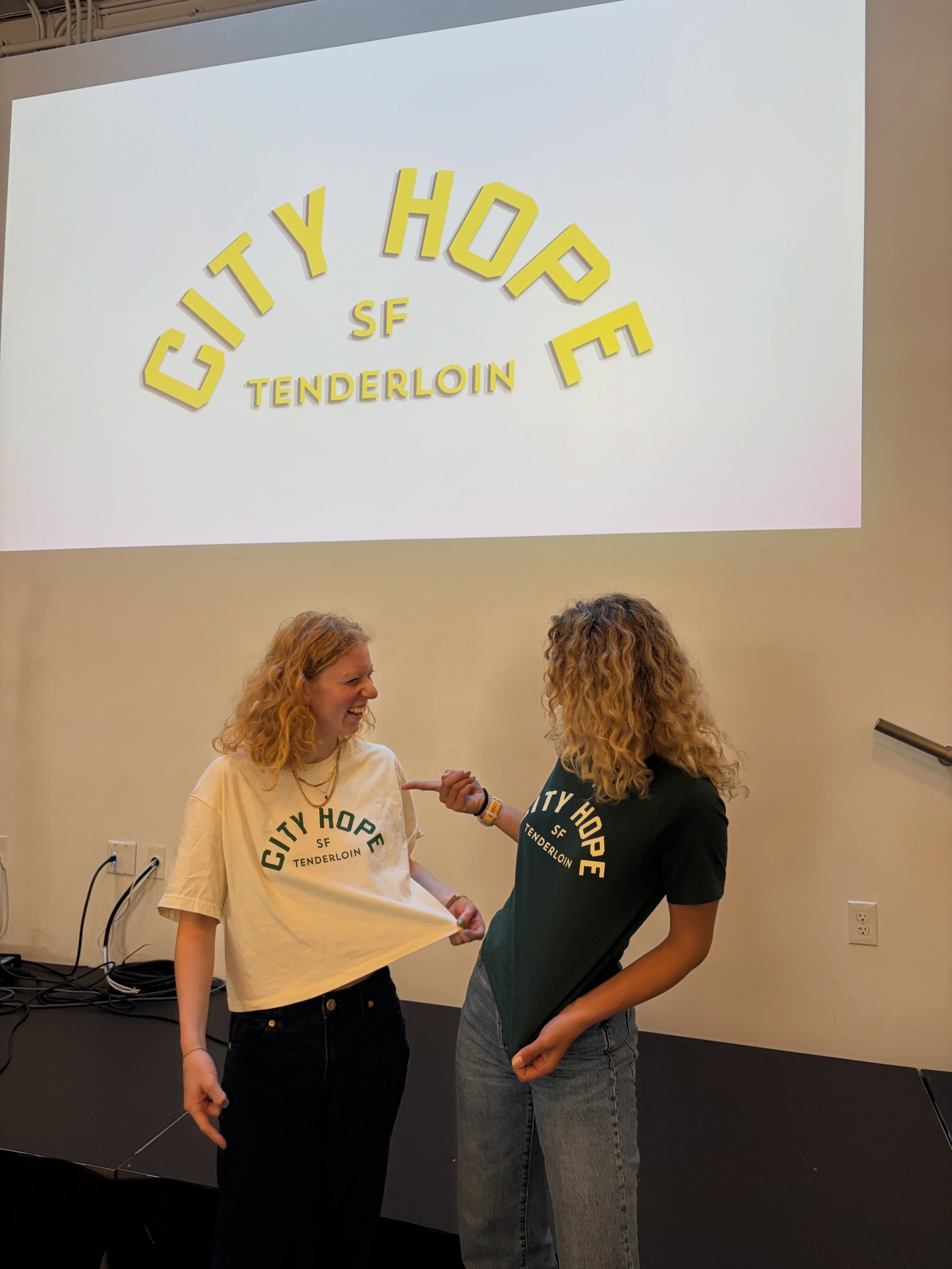 What a cute shirt! Come get yours at our office next time you volunteer.
#CityHopeSF #VolunteerSF #NewMerch #DontMissOut