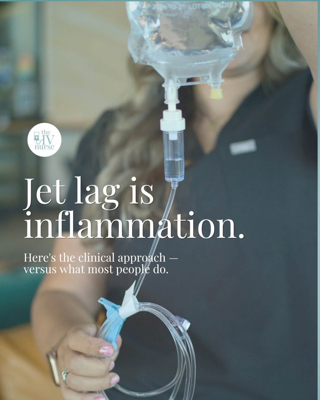 Most people think jet lag is just about losing sleep.
It isn’t.
Crossing multiple time zones disrupts your body’s internal clock, increases physical stress, and can leave you feeling fatigued, dehydrated, mentally foggy, and slow to recover.
That’s why experienced travelers don’t just plan their flights—they plan their recovery.
Supporting your body before and after travel with proper hydration and key nutrients can help you recover more efficiently and feel ready for what’s next.
Because travel should leave you with memories…
Not days of exhaustion.
✈️ Your destination matters—but so does how you feel when you get there.
📩 DM “TRAVEL” to learn how our mobile IV therapy can support your next trip.