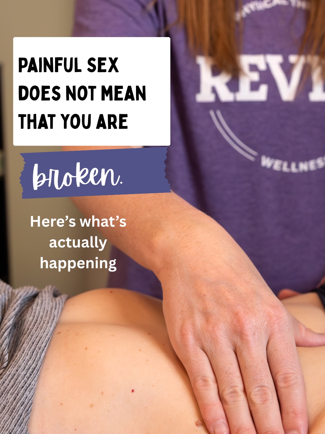 It’s important to understand that vaginismus and painful s*x doesn’t happen in isolation.
There are many causes:
*physical causes. Childbirth or surgery, low back or hip pain, hormonal changes, etc.
*emotional causes. History of painful penetration or stressful event, uncomfortable event, life stress.
*nervous system overload. Feelings of anxiety, high strung, relationship or work stress, etc overwhelms the nervous system, leading to involuntary muscle tightening.
Call us to book today to understand what’s causing your symptoms and to get lasting relief.